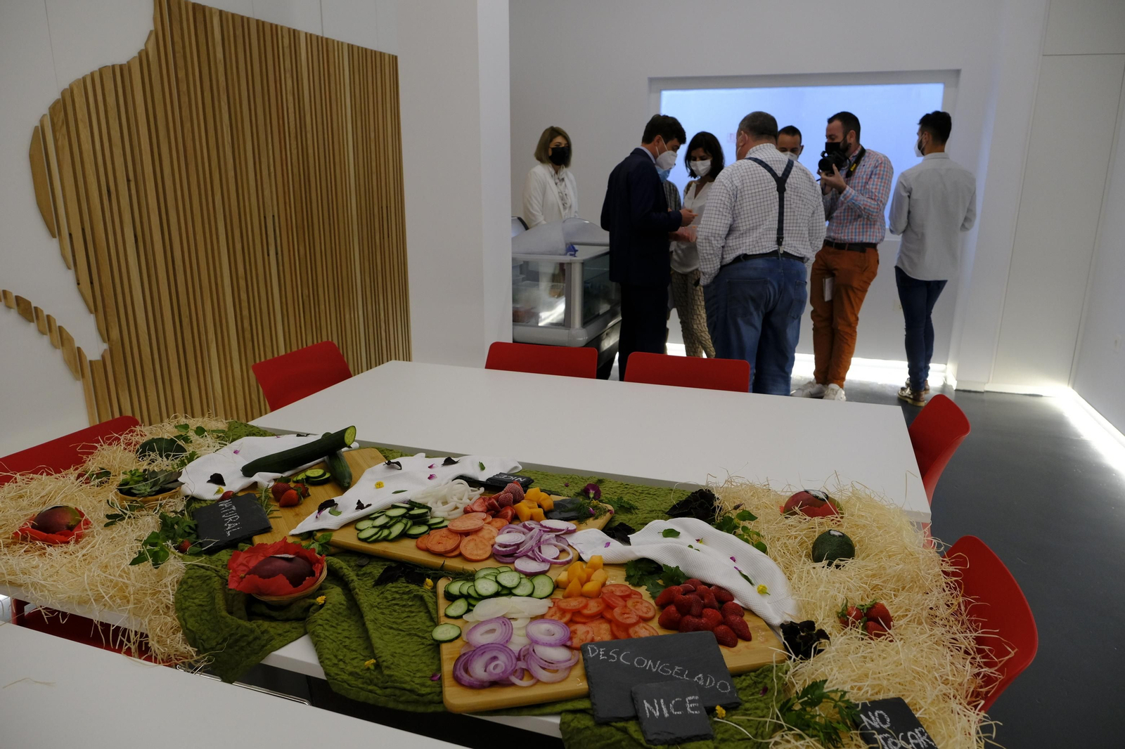 Fotogalería inauguración planta La Unión Nice en Adra.