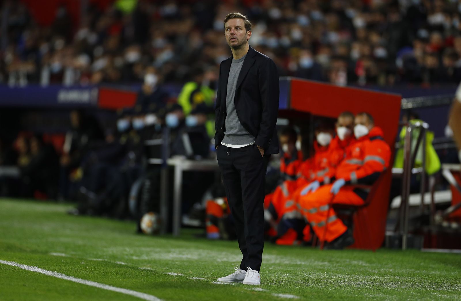 Las imágenes del Sevilla-Wolfsburgo