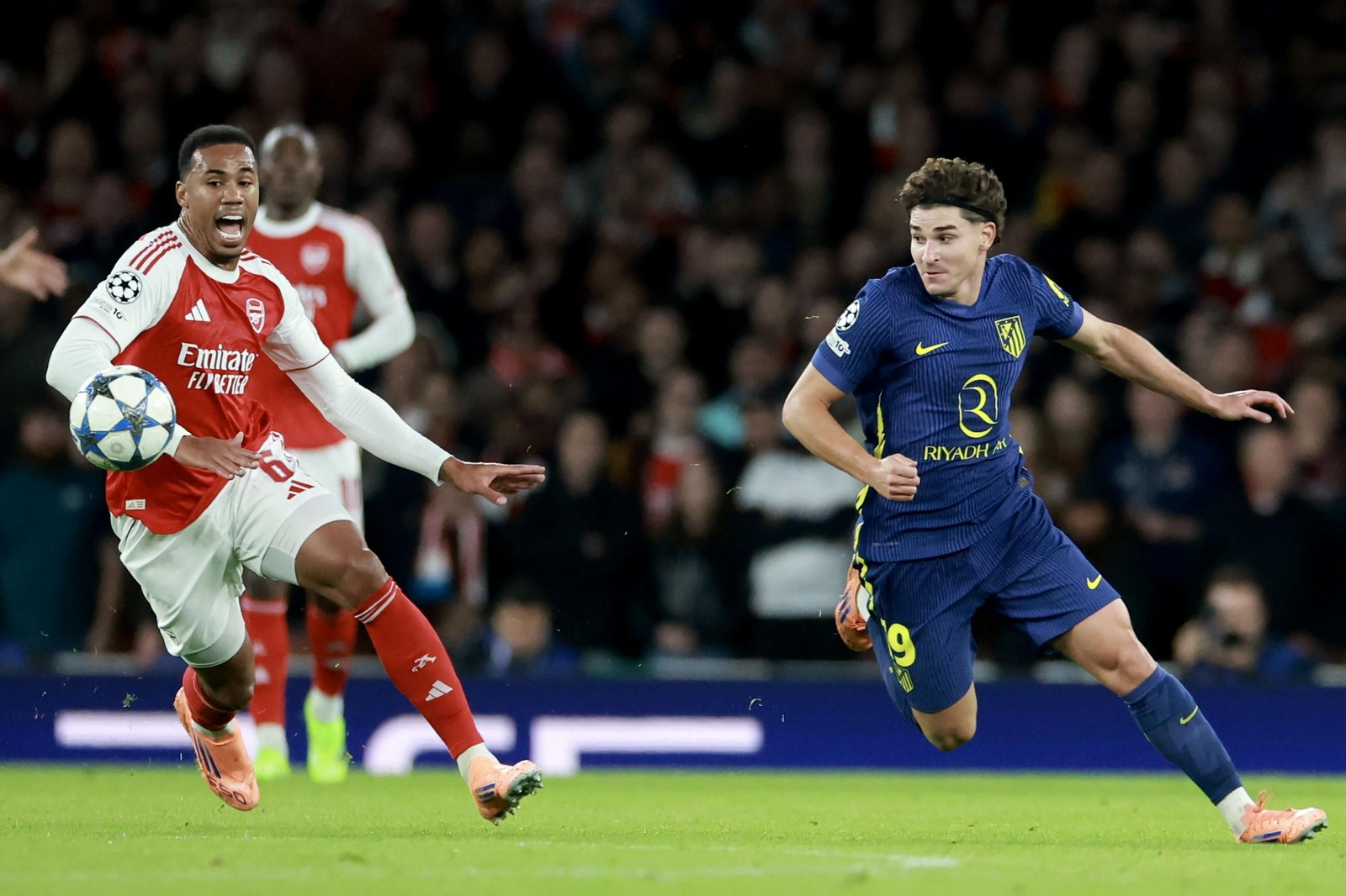 Las fotos del Arsenal-Atlético de Madrid