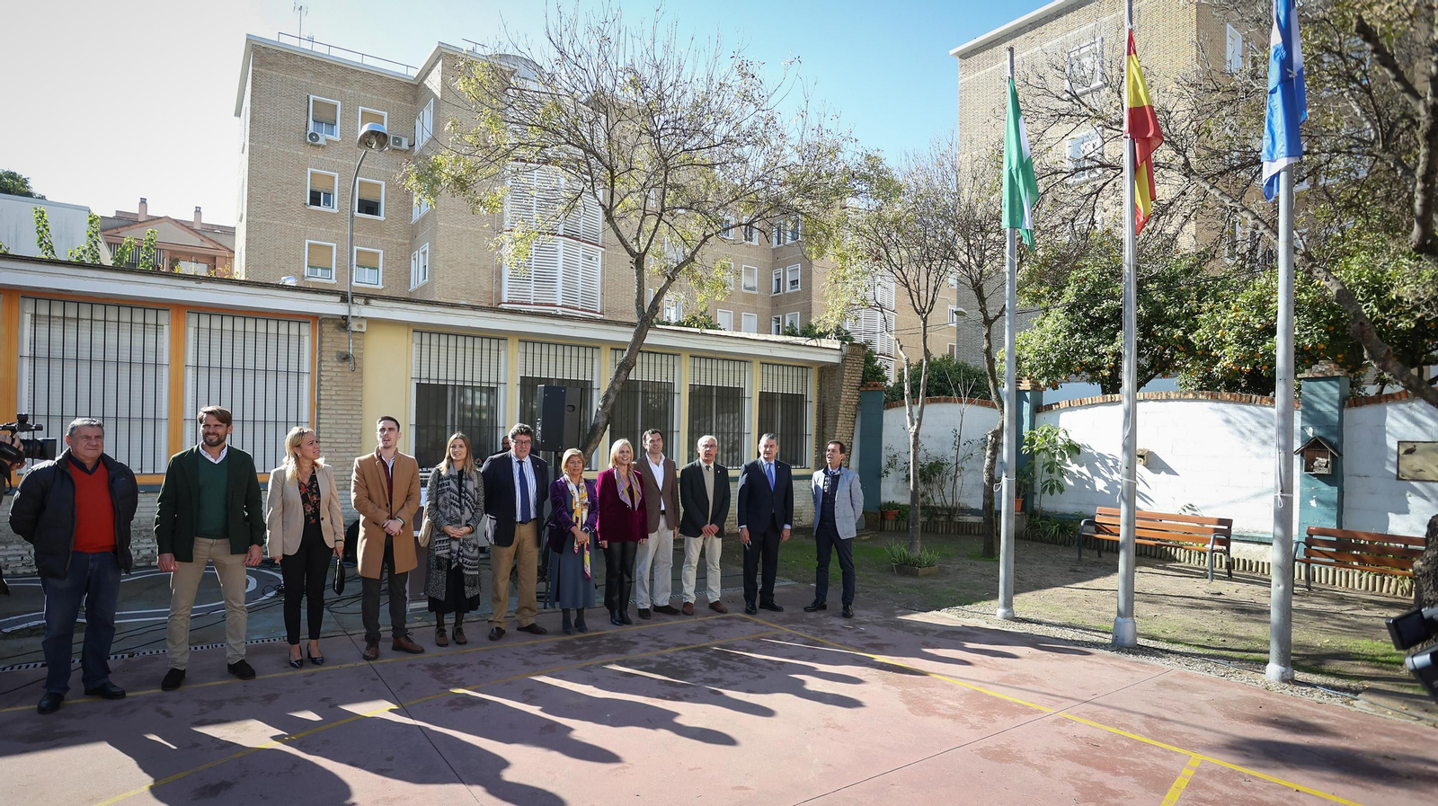 Actos por el Día de la Bandera de Andalucía en CEIP Pío XII