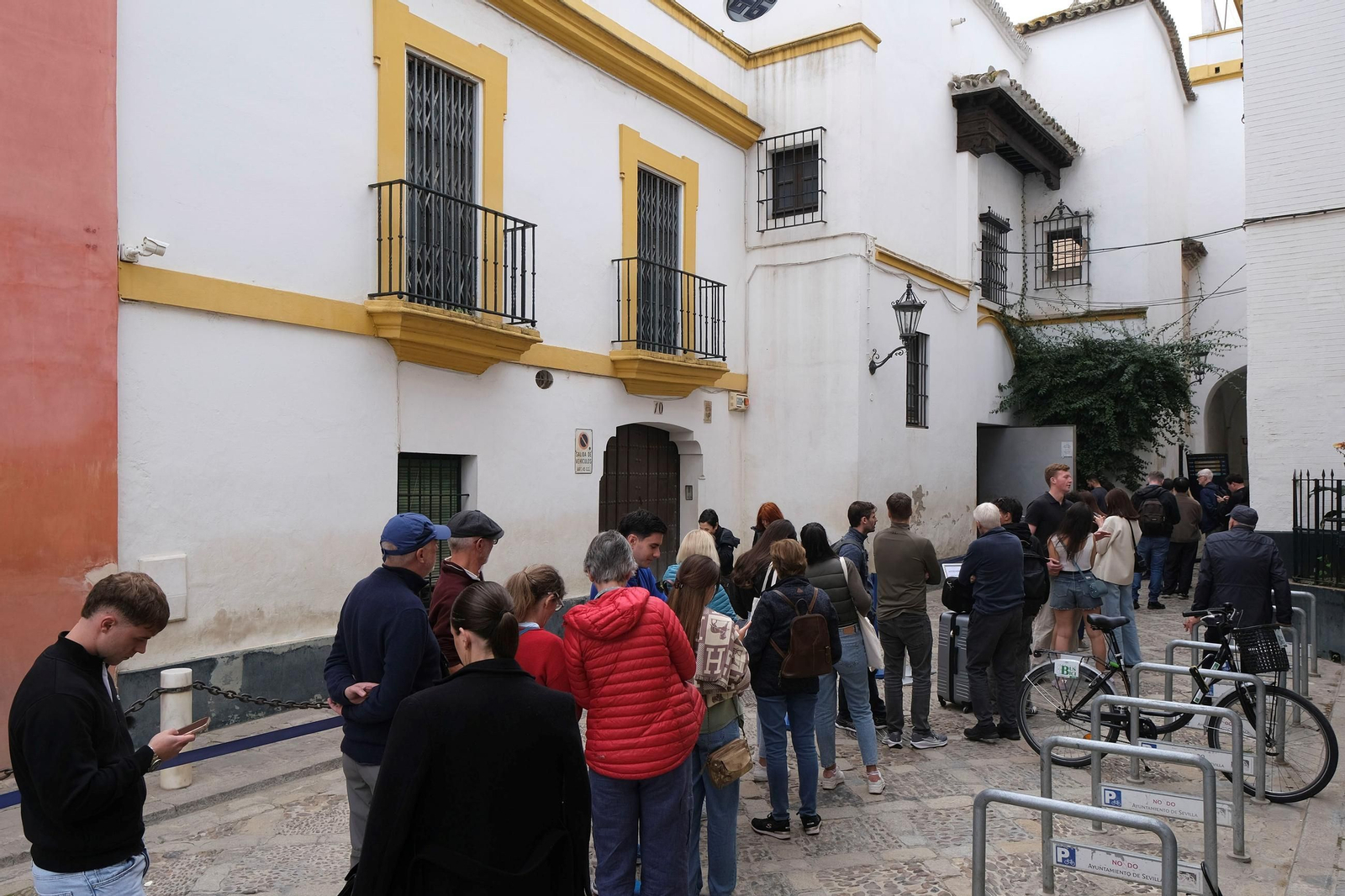 La Casa 10 del Patio de Banderas donde se encuentran las taquillas actualmente. La Casa 10 del Patio de Banderas donde se encuentran las taquillas actualmente.