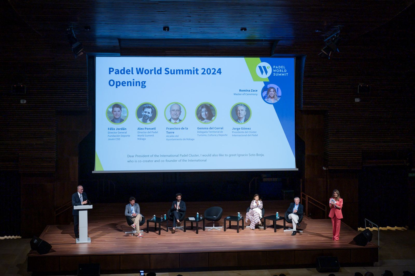 El Congreso Padel World Summit, en marcha en Málaga
