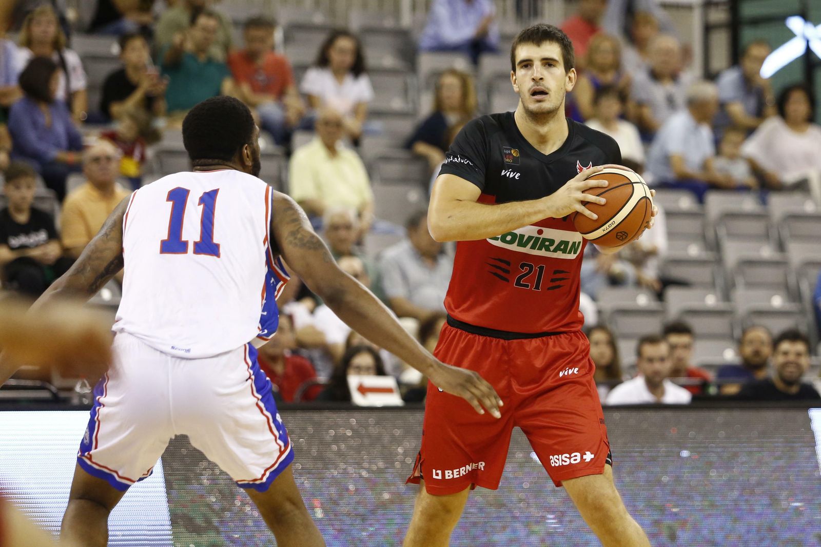 David Iriarte, durante el encuentro de pretemporada ante el Alicante