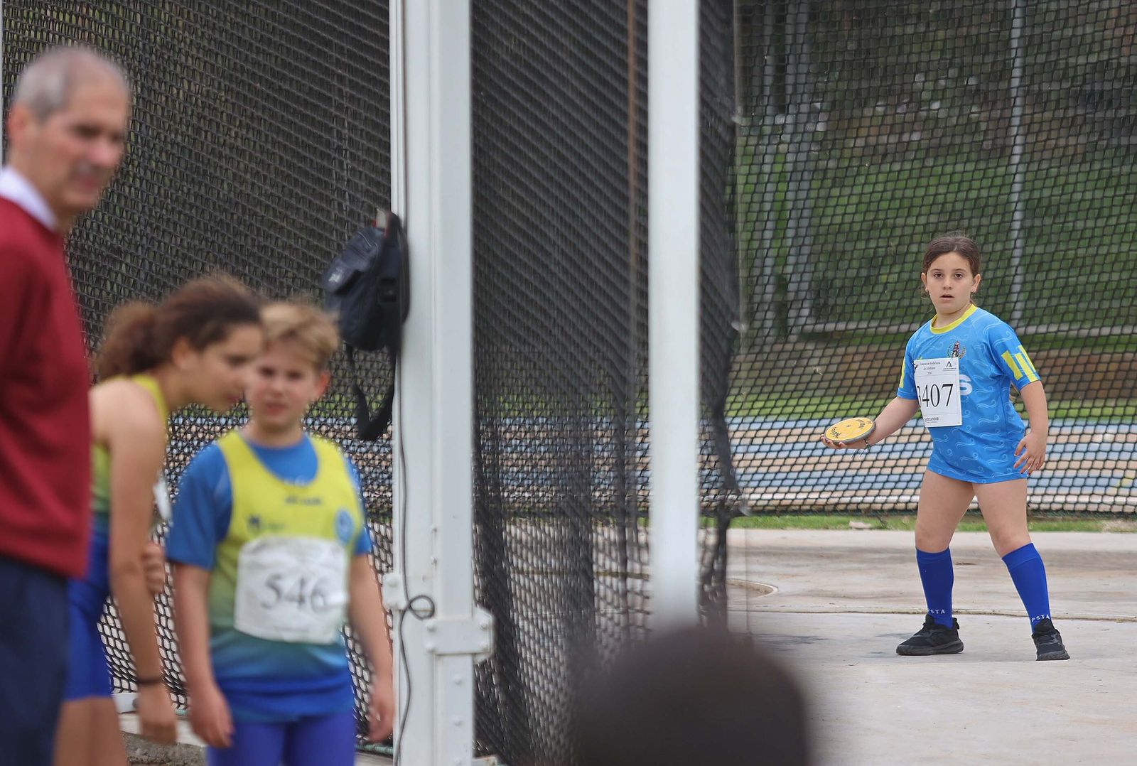 Fotos del cuarto control de invierno de la Delegación Gaditana de Atletismo en Algeciras