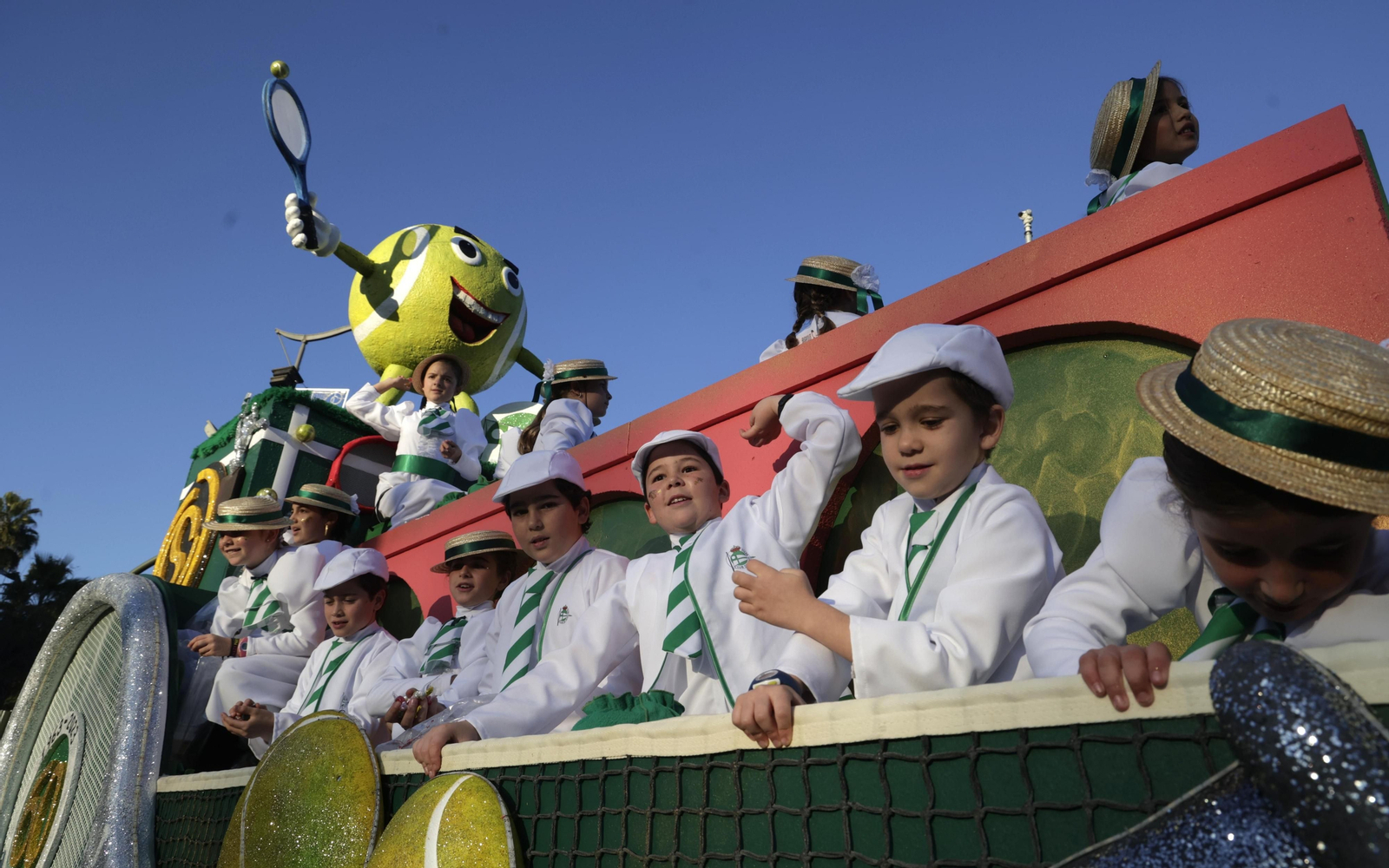 Las imágenes de la Cabalgata de los Reyes Magos en Sevilla