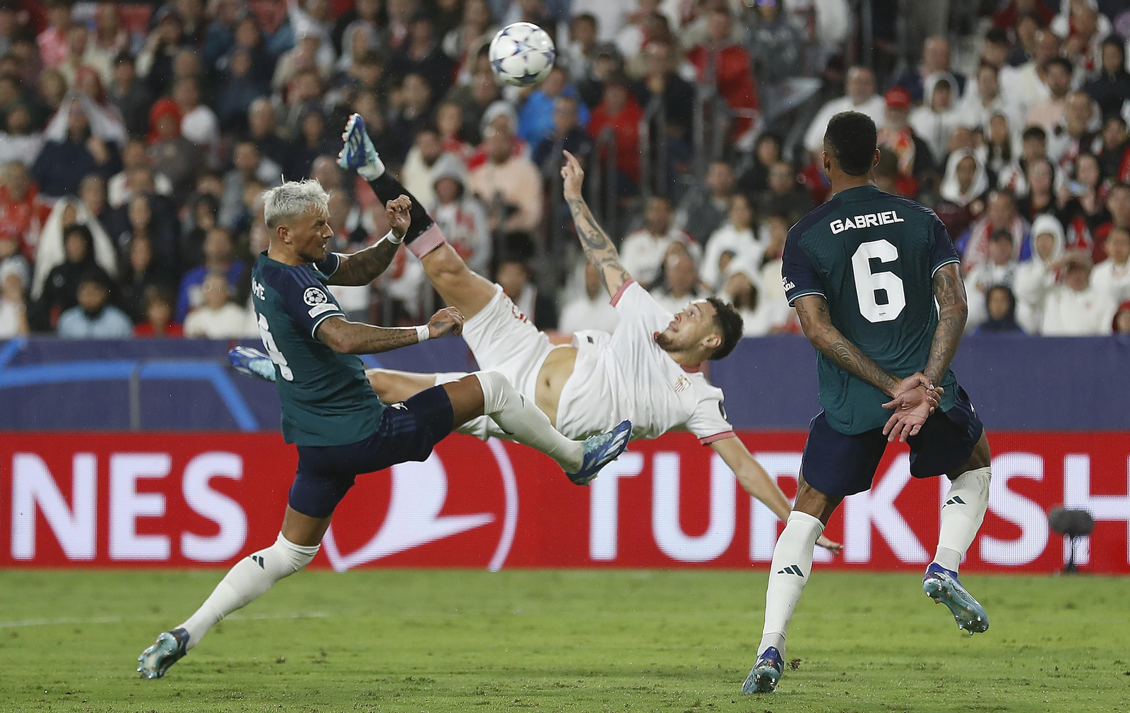 Las fotos del Sevilla-Arsenal