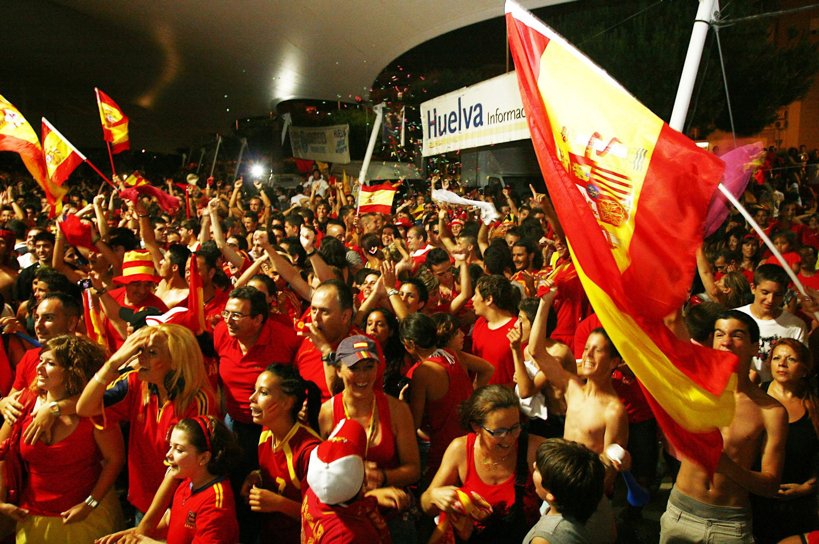 Se cumplen 15 años del Mundial de España: así vivió Huelva la gran final