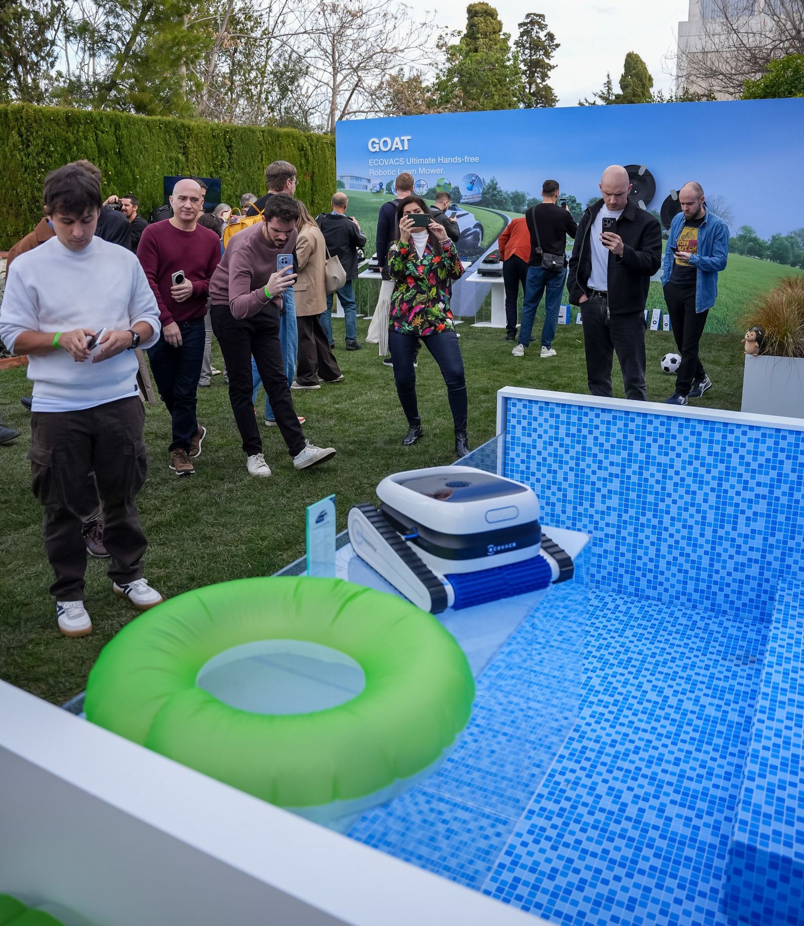 Evento de presentación de Ecovacs Robotics en Barcelona