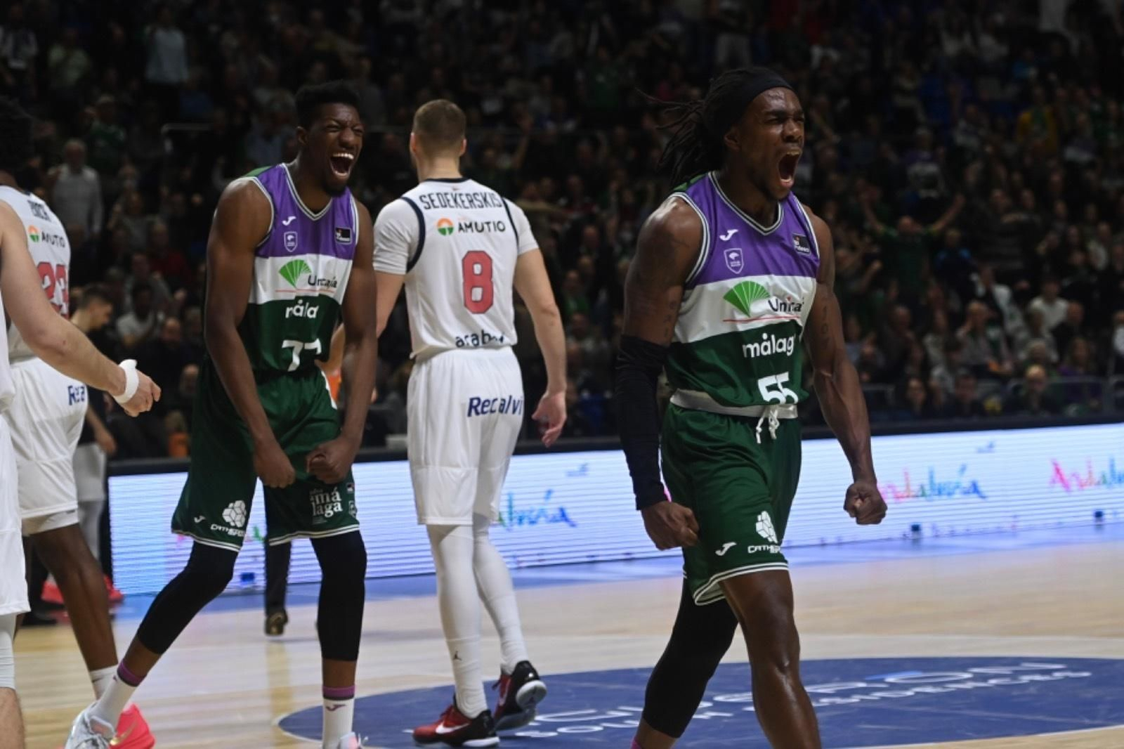 El Unicaja - Cazoo Baskonia, en imágenes