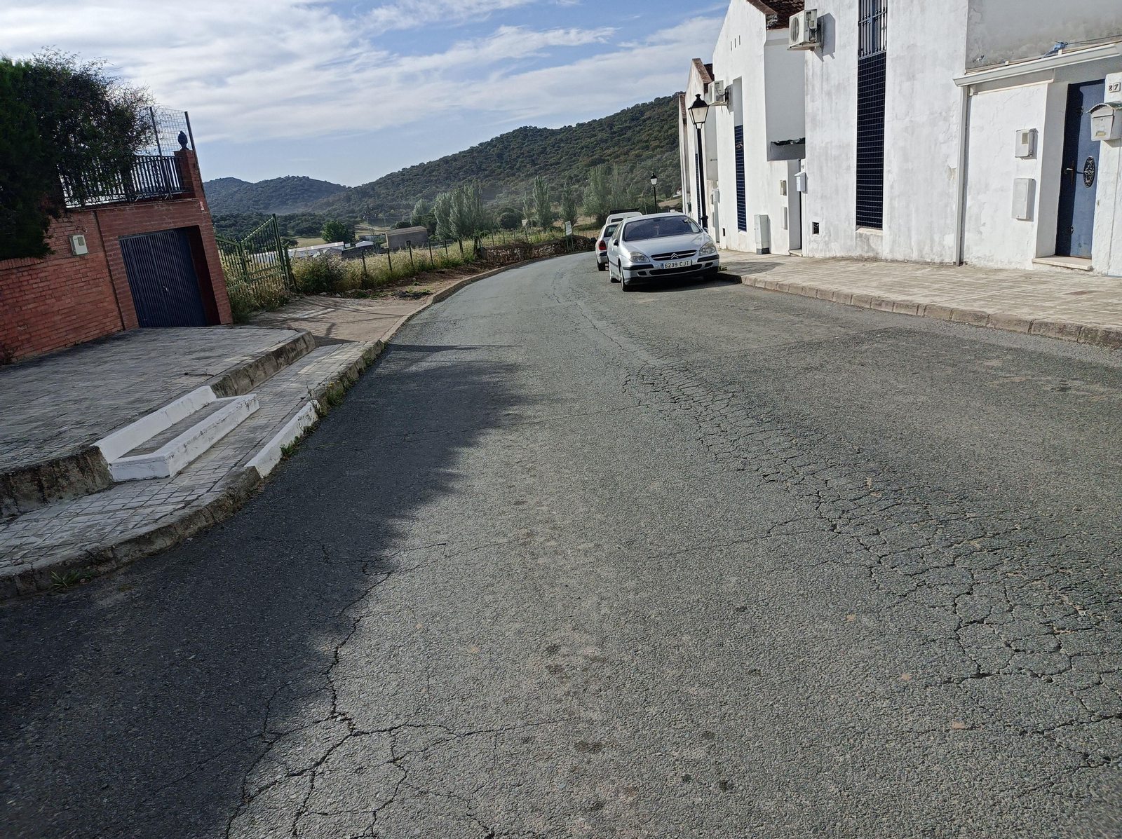 Imágenes de la georruta de El Chorro, en Almadén de la Plata
