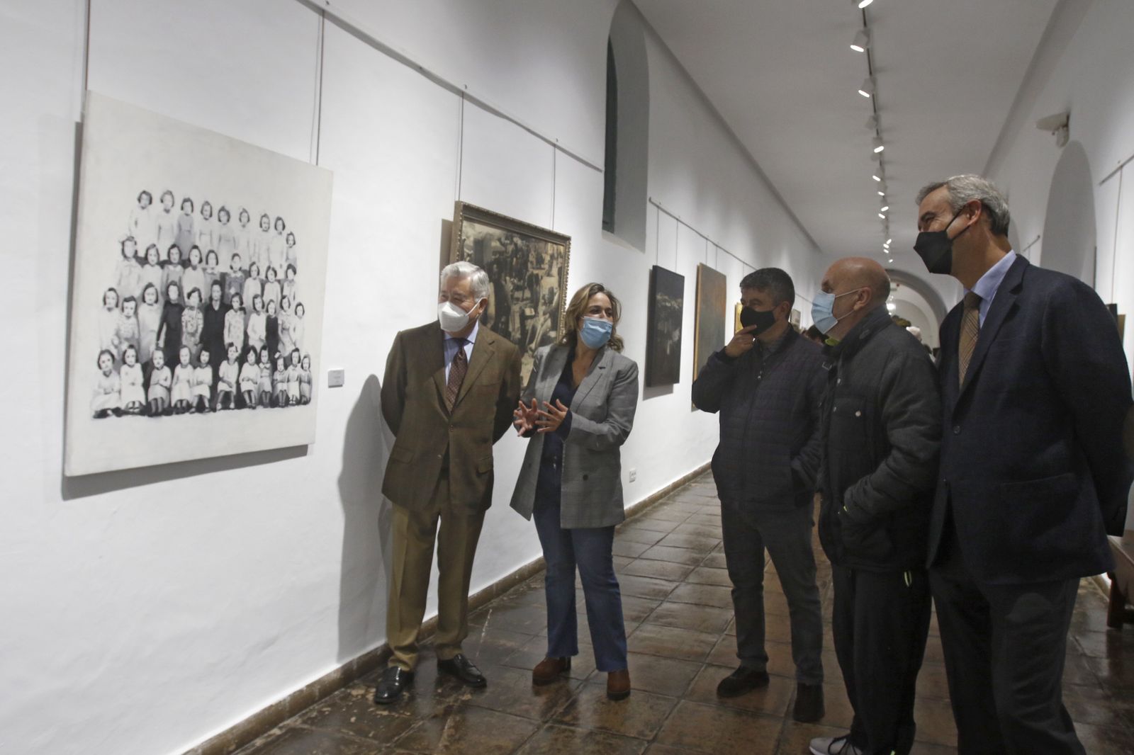 Inauguración de la exposición '04,05,06' de los residentes de la Fundación Antonio Gala, en imágenes