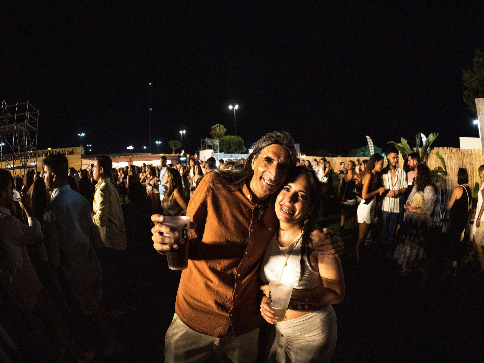 Raúle, en concierto en el Bahía Sound de San Fernando