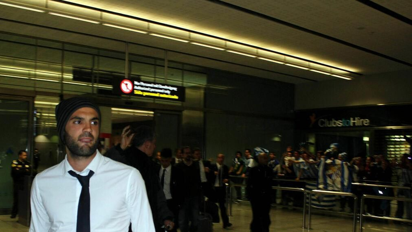 Las imágenes del Borussia Dortmund-Málaga, que cumple siete años.