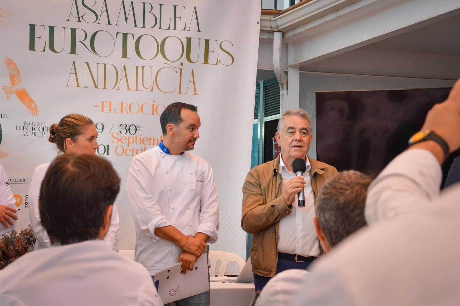 Encuentro celebrado en la aldea del Rocío.