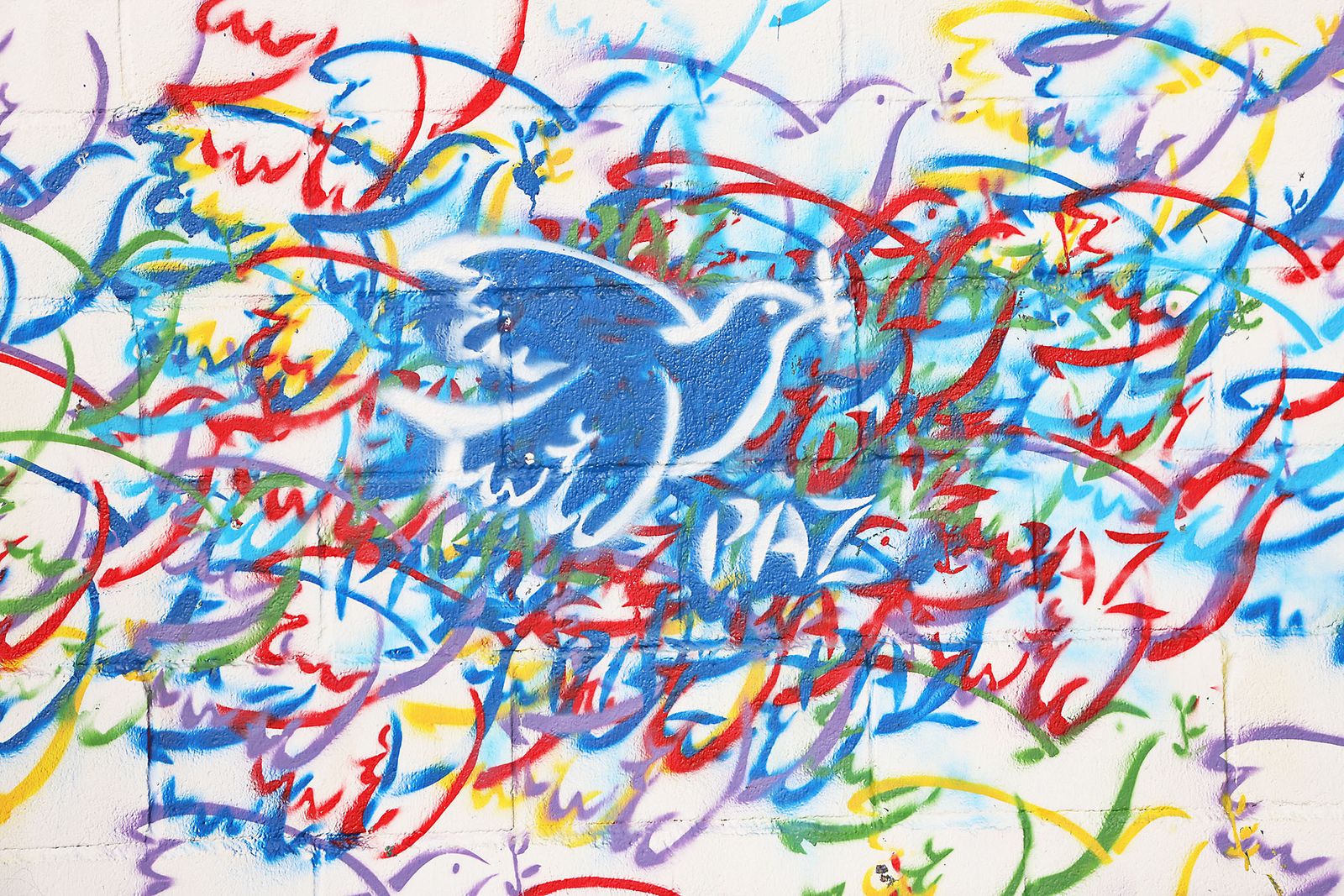 Imágenes del acto del Día a la No Violencia y la Paz del Colegio La Hispanidad