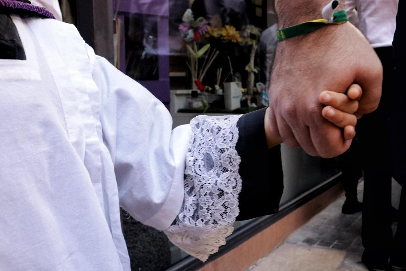 Dolores de San Juan en el Viernes Santo en Málaga, en imágenes