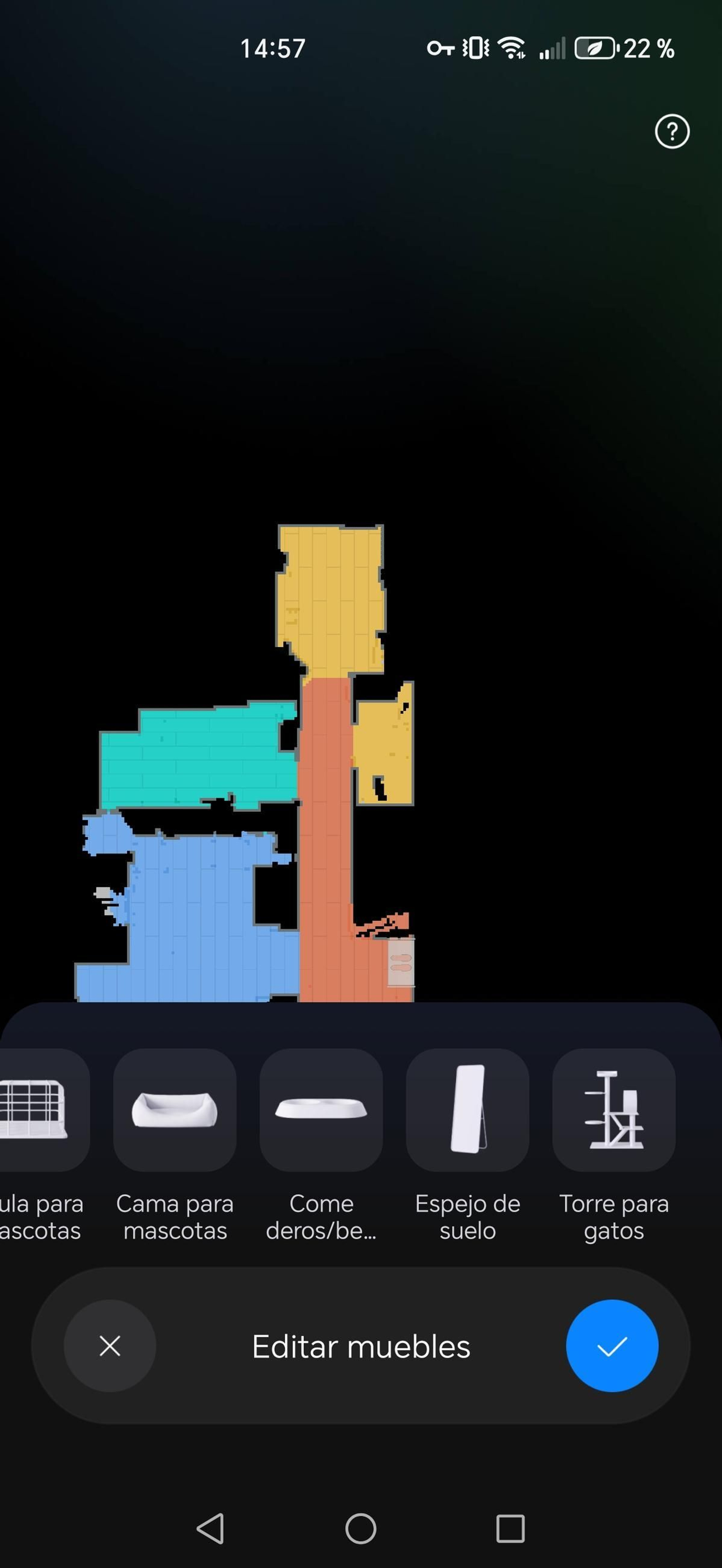 Aplicación Roborock - Robot aspirador Saros Z70