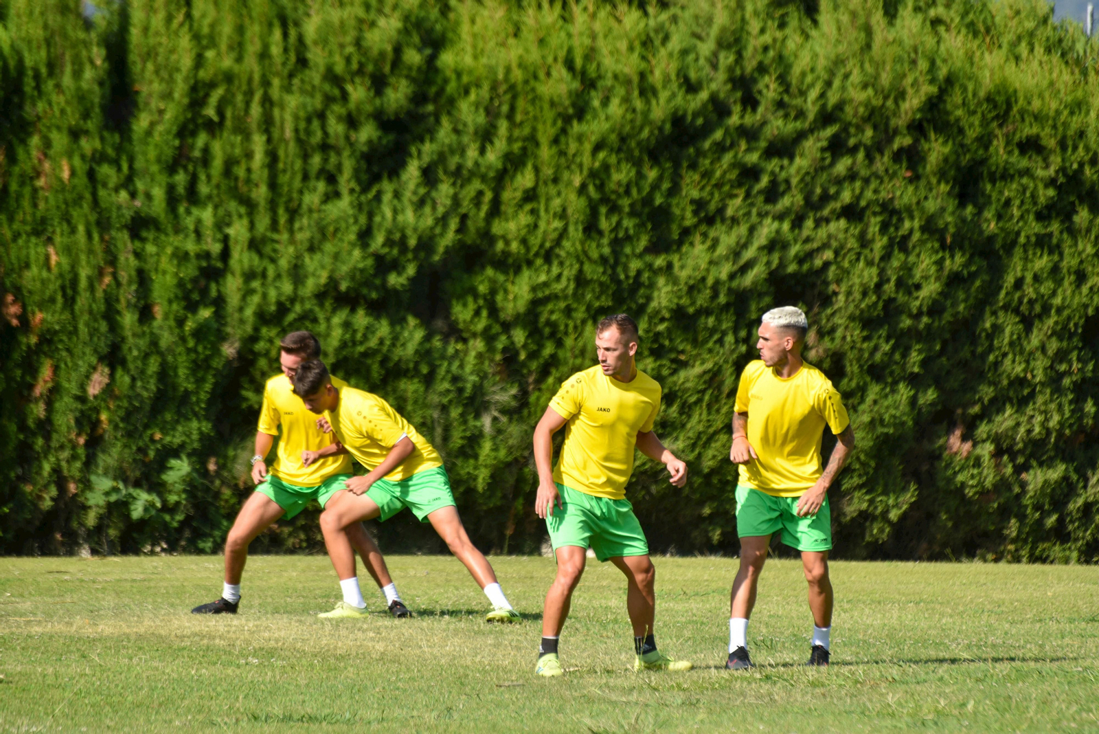 Primer entrenamiento de pretemporada de la UD Los Barrios