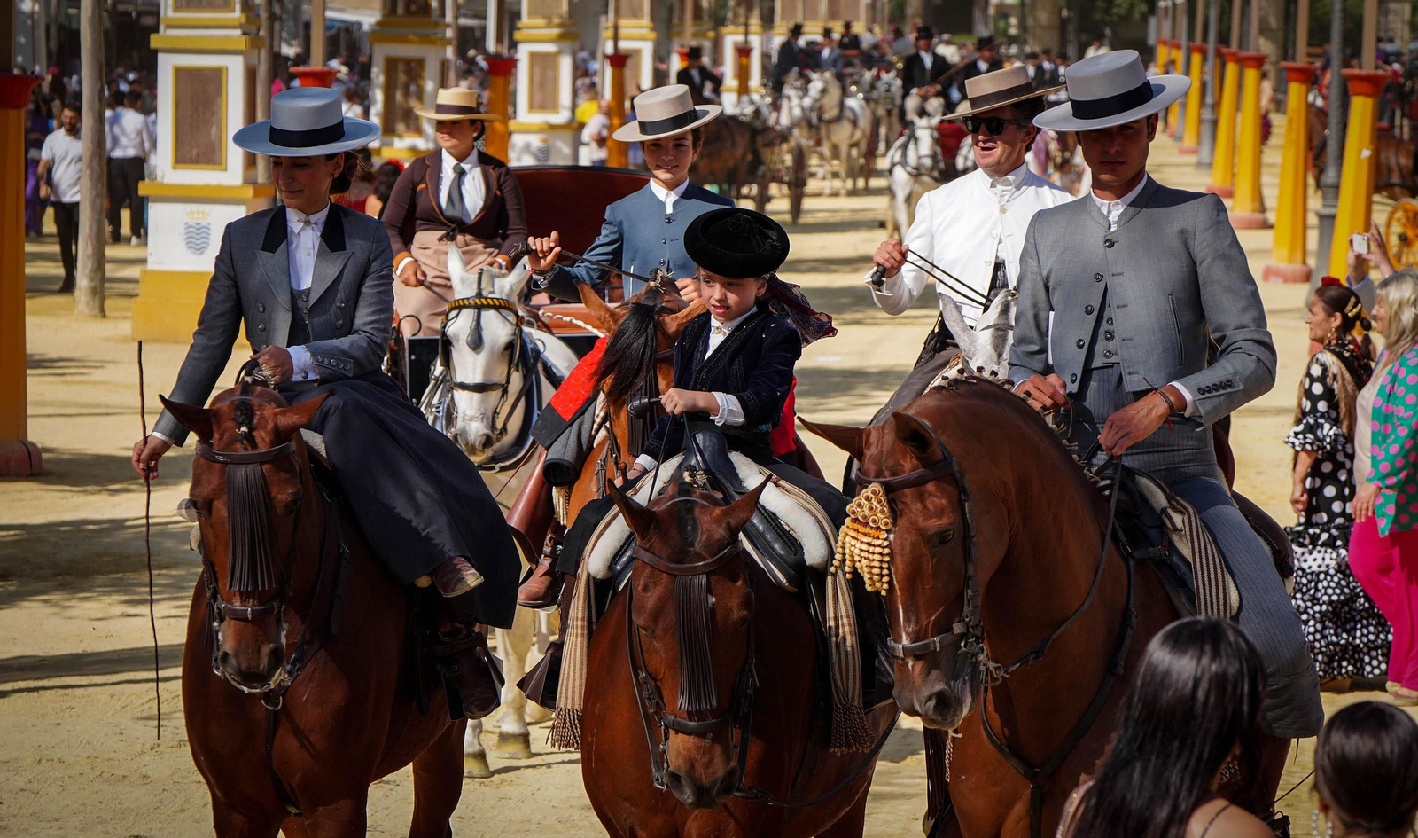 Búscate en las imágenes del sábado de la feria de Jerez 2023