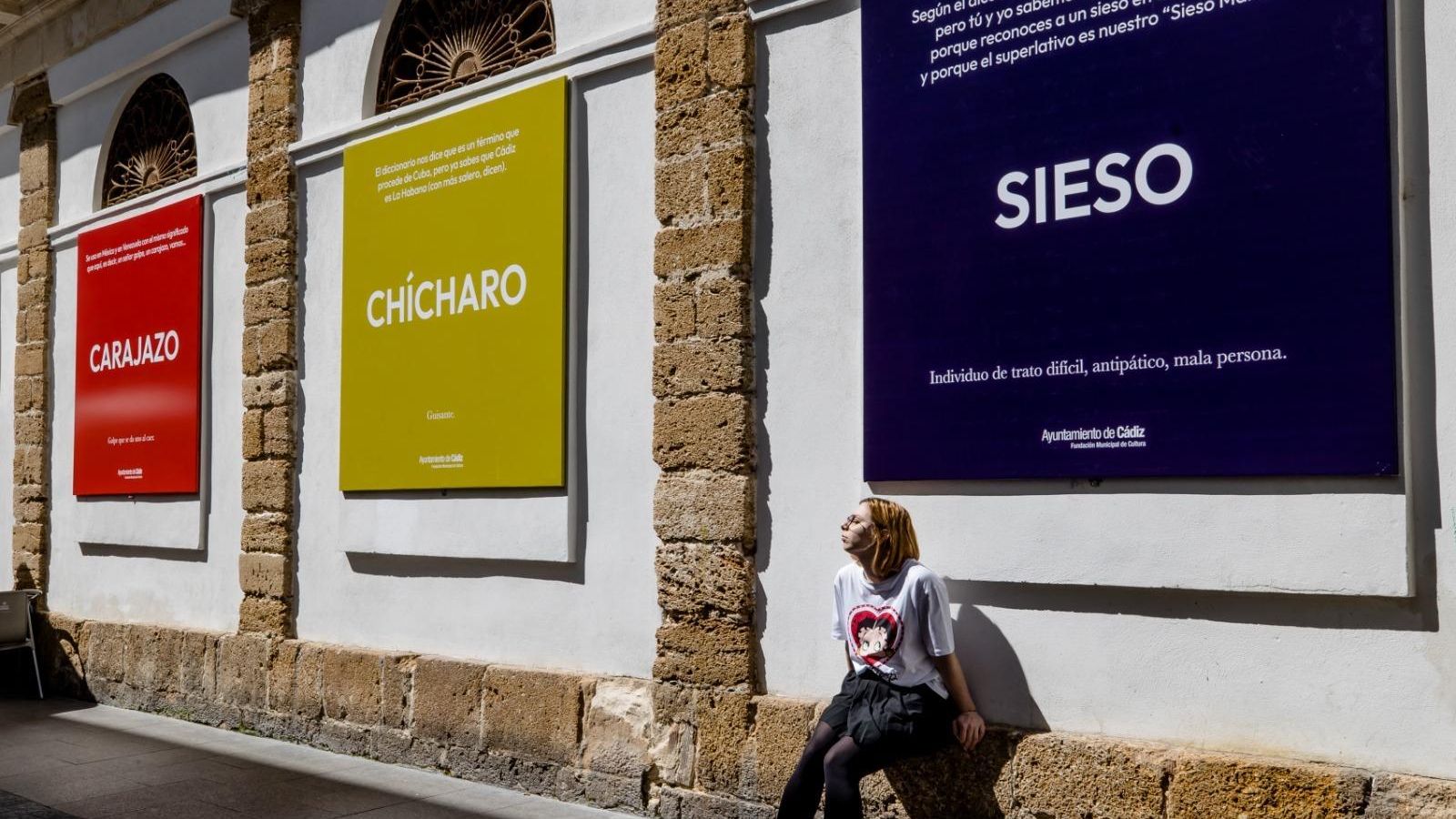 Una imagen de la muestra 'Palabra de Cádiz'. Una imagen de la muestra 'Palabra de Cádiz'.