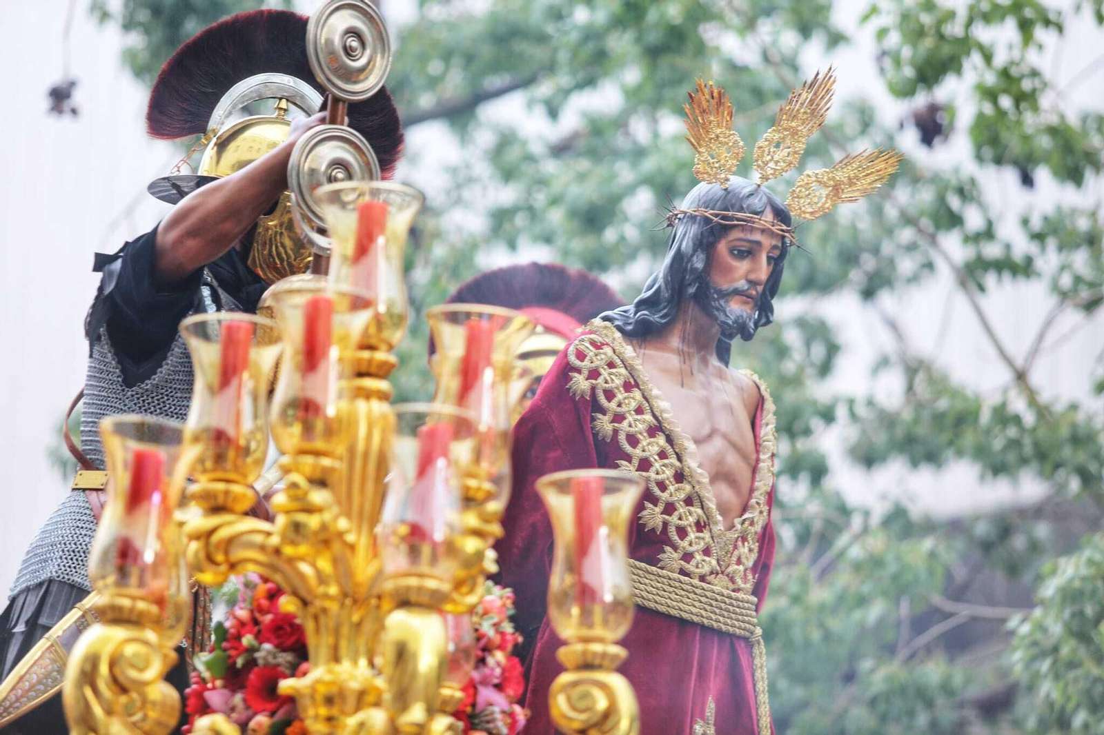 Las fotos de Jesús de la Sentencia en la procesión Magna de Málaga
