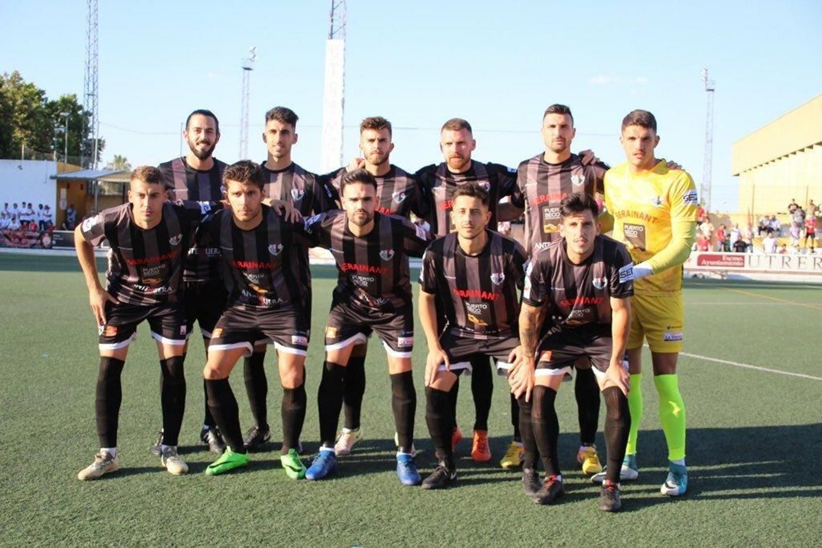 El Antequera, en el partido de ida en El Maulí.