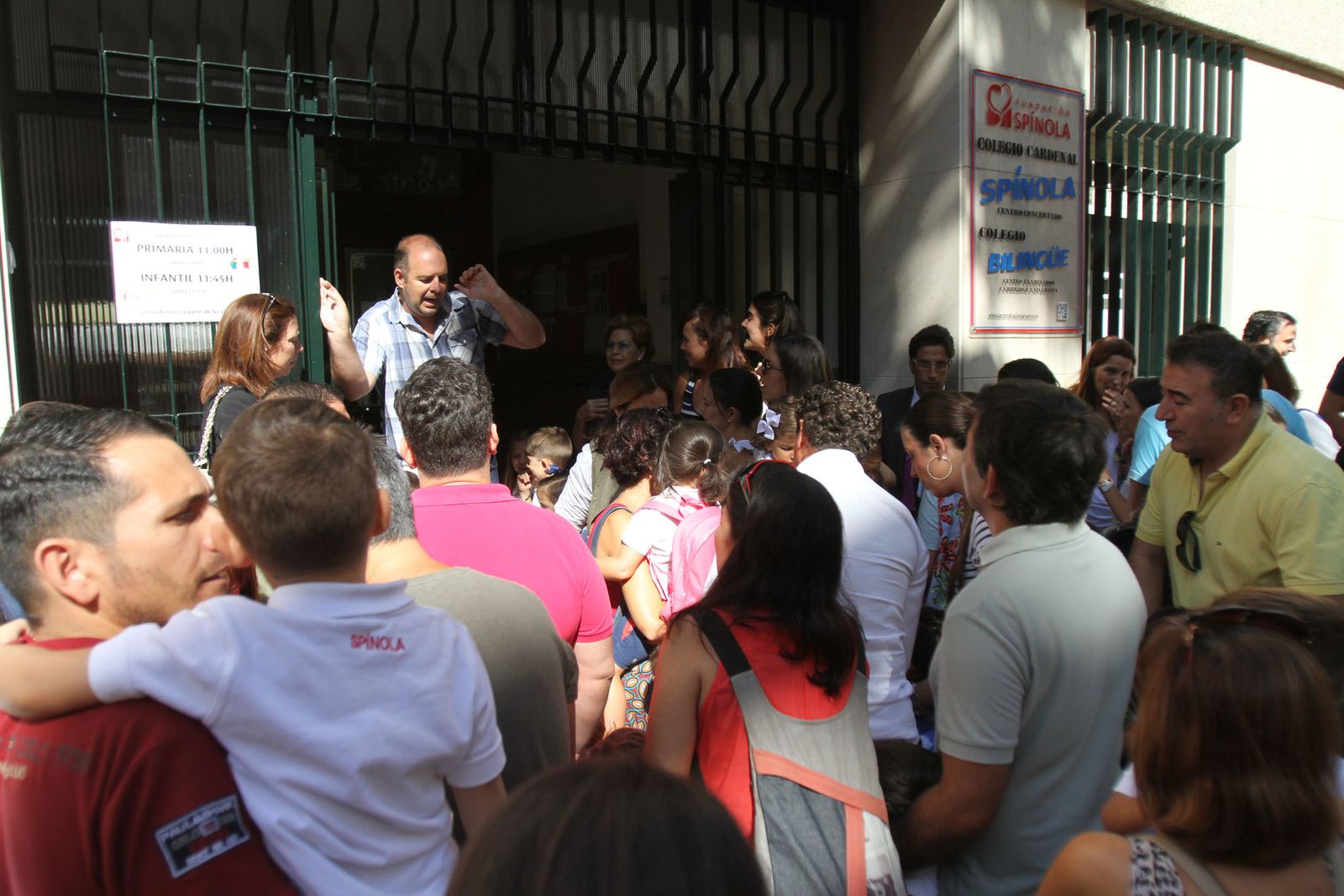 la vuelta al cole en los colegios de Huelva en Imágenes