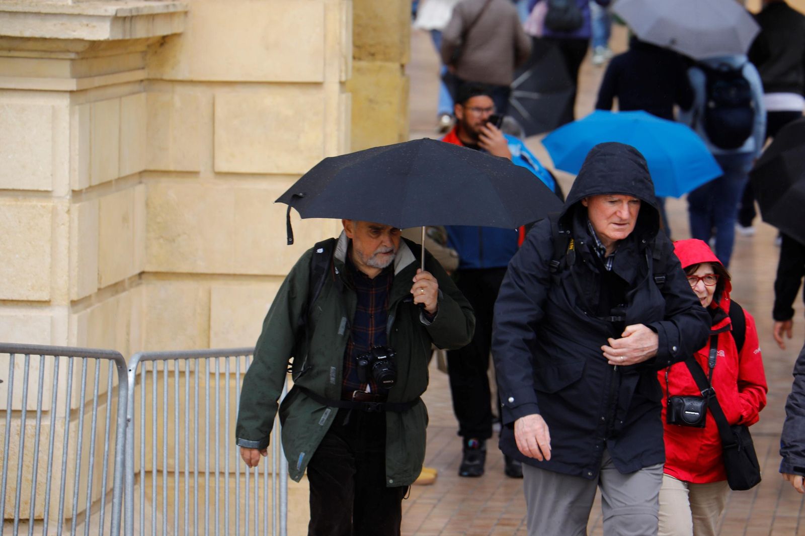 El paso de la borrasca Nuria por Córdoba, en imágenes