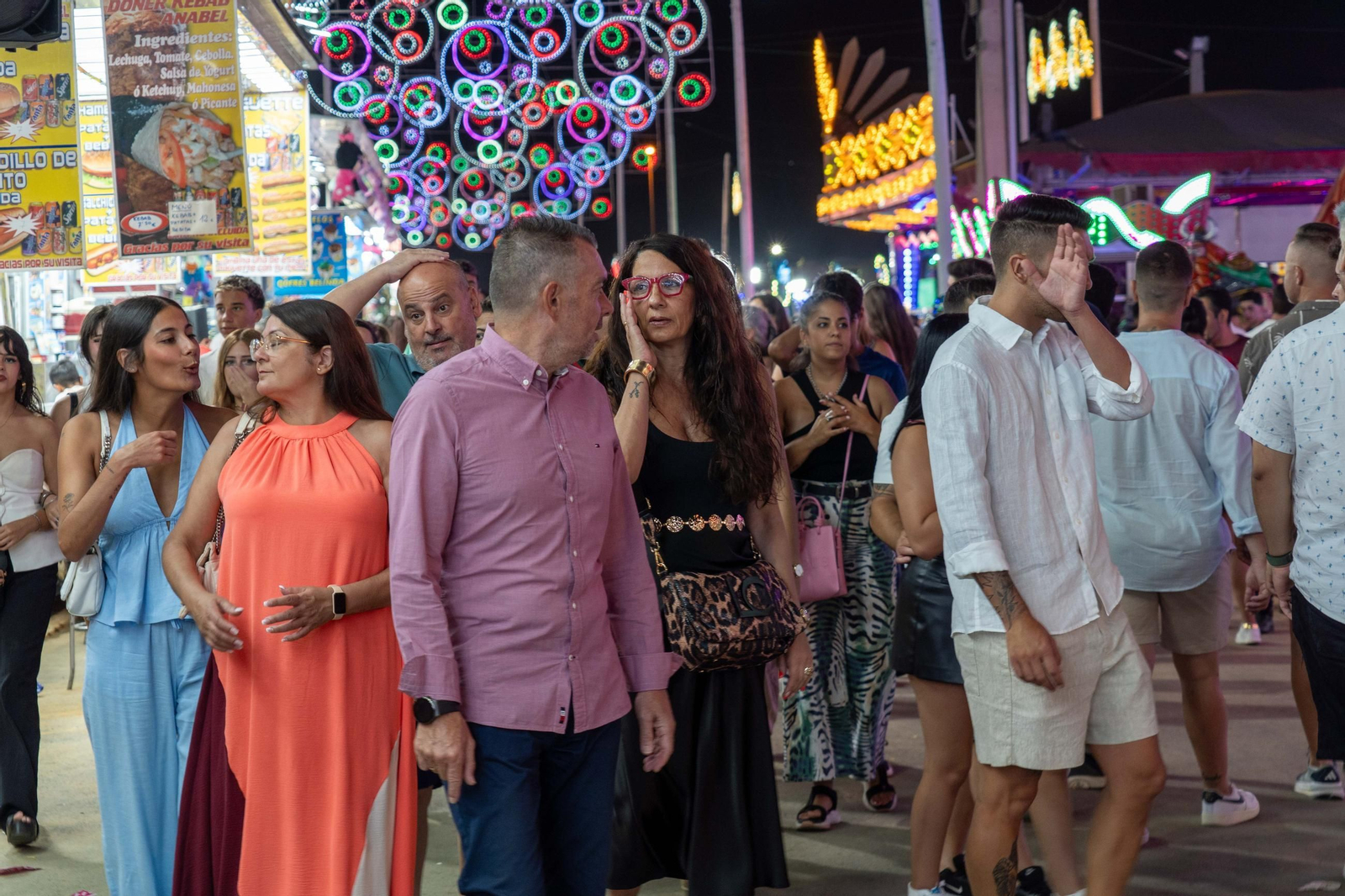 Colombinas 2025: Imágenes del ambiente el viernes 1 de agosto en las Fiestas Colombinas