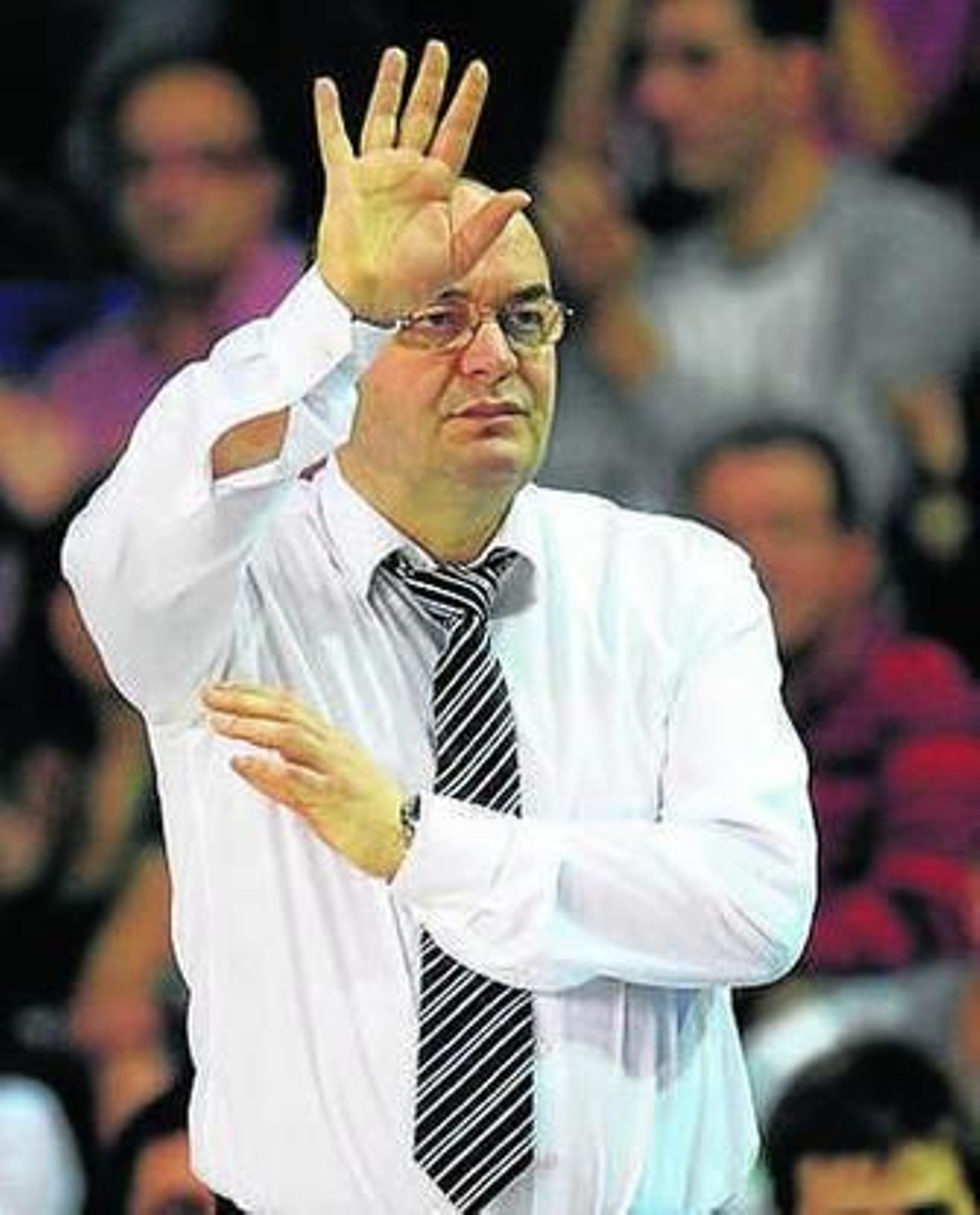 Vujosevic, técnico del Partizan.
