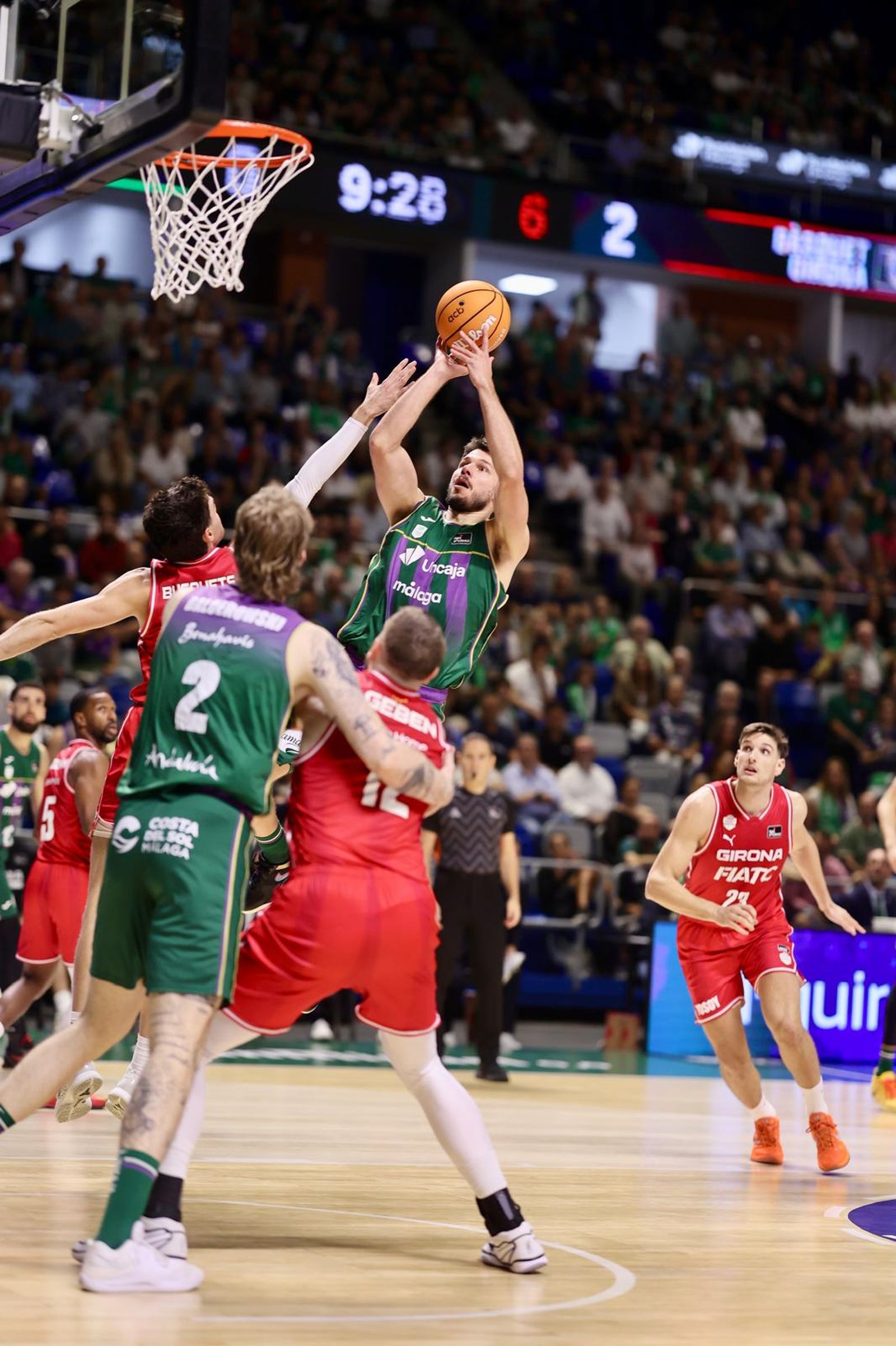 Unicaja-Girona, en fotos