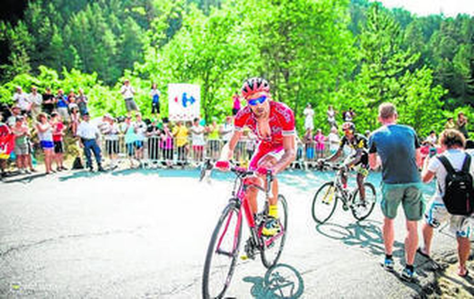 Maté, en el pasado Tour de Francia.