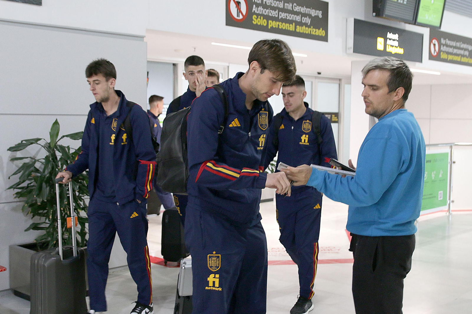 La Selección Española Sub-21 aterriza en Almería