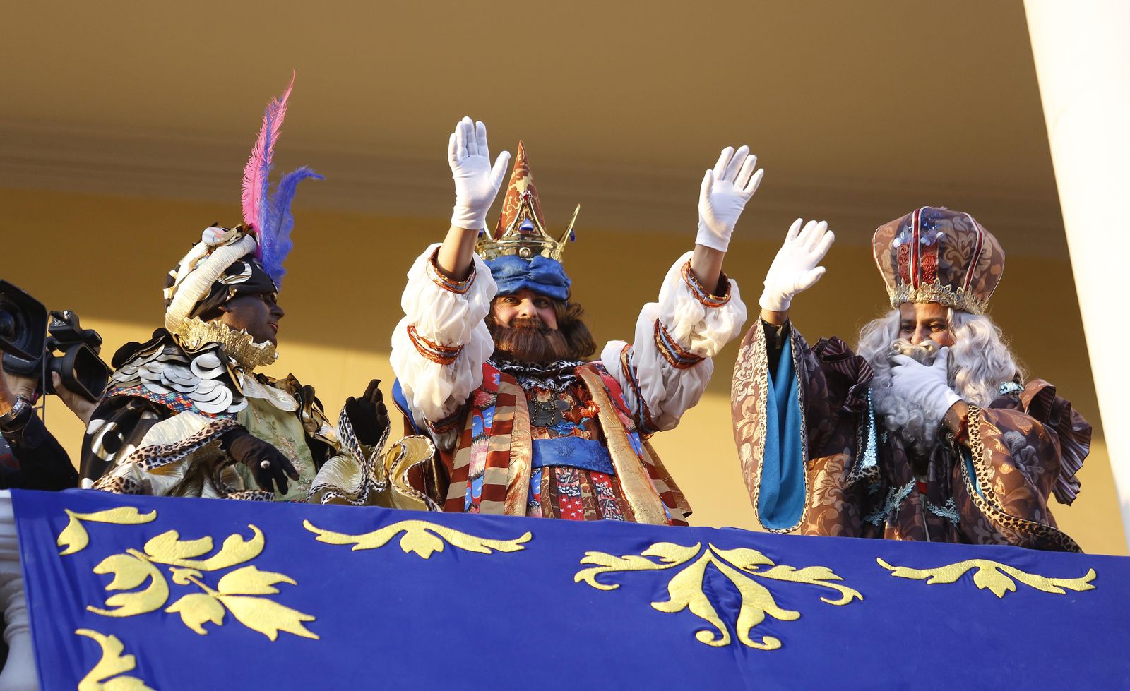 Fotos de la Cabalgata de Reyes Magos en Málaga 2020