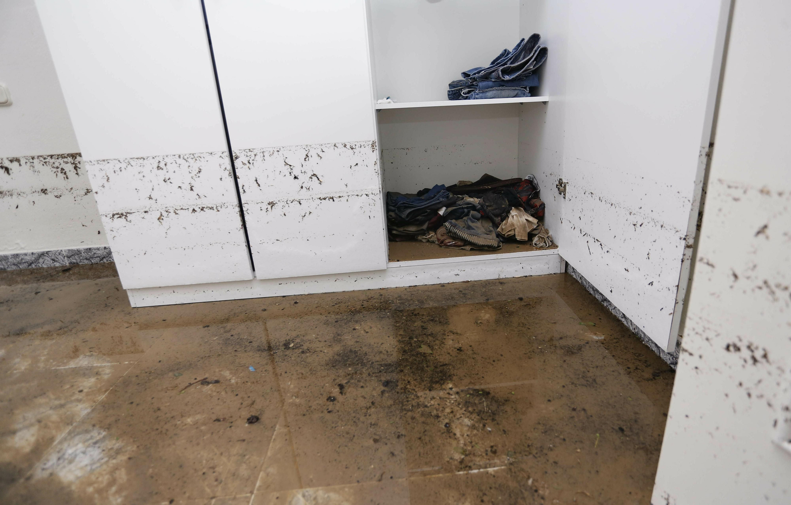 Los daños de la tormenta en Alhaurín el Grande