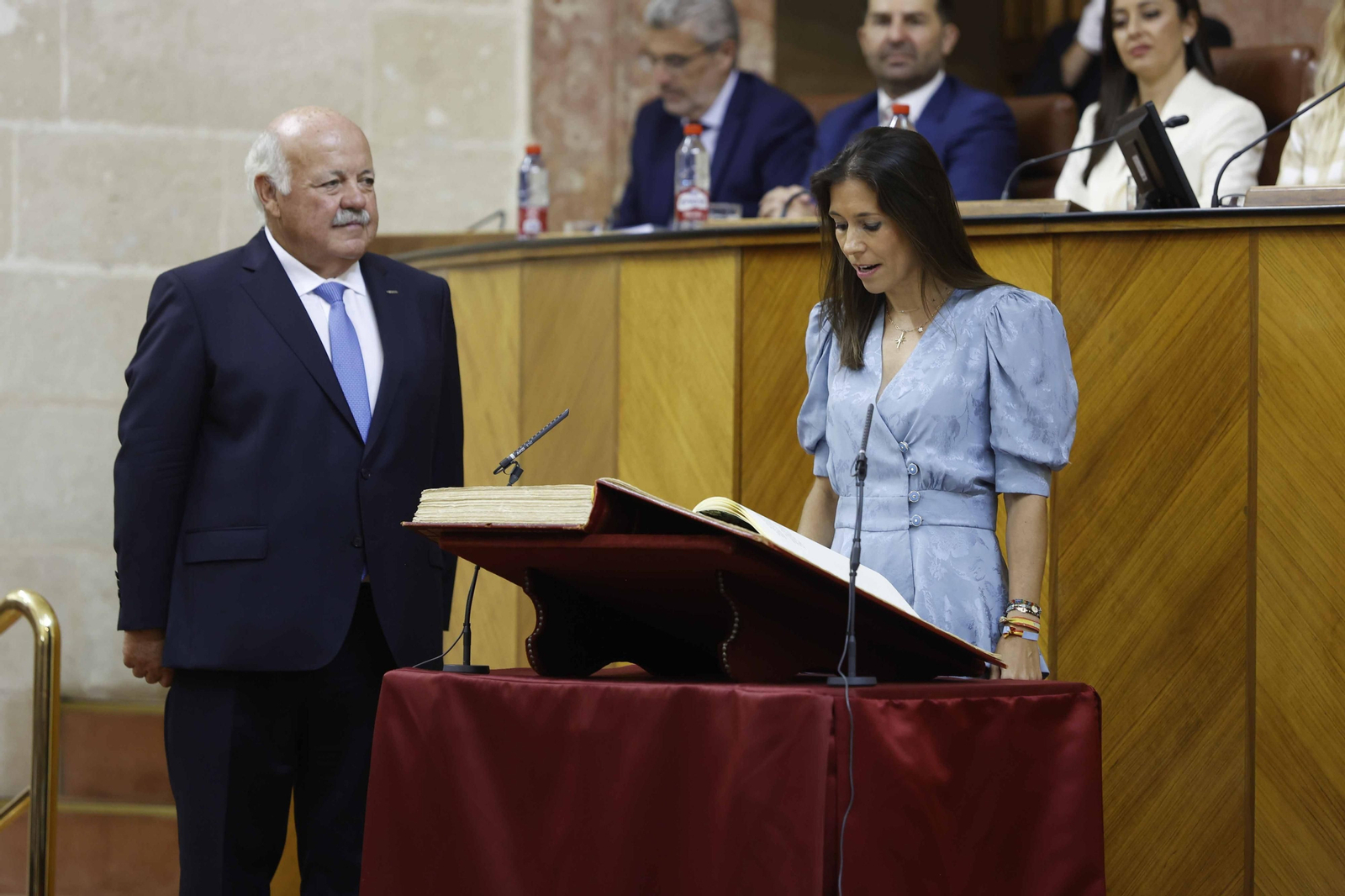 La constitución del Parlamento andaluz, todas las imágenes