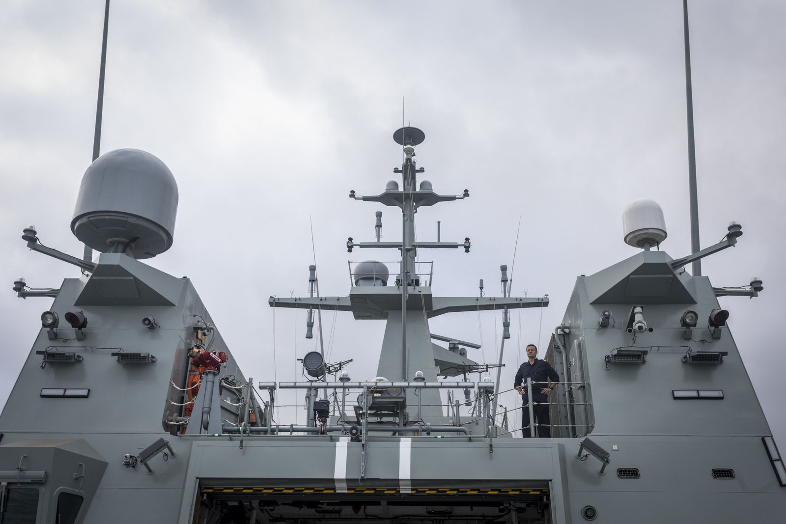 Imágenes de la prueba de mar del 'Audaz'