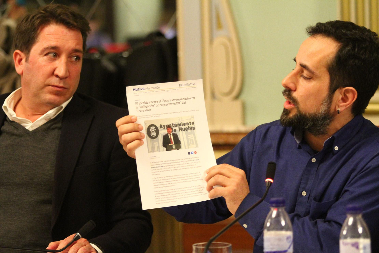 Pleno extraordinario  para la aprobación del pan de rescate del Recreativo de Huelva