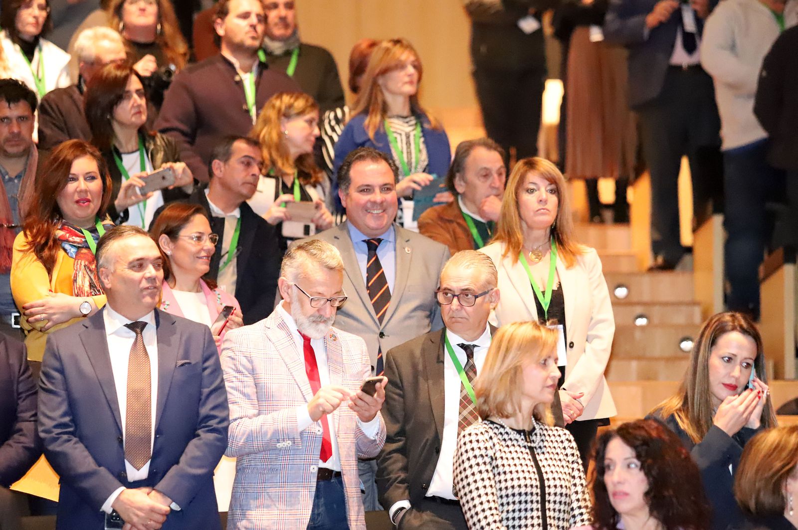 Imágenes de los Reyes Don Felipe y Doña Letizia en el congreso del 50 aniversario de Doñana