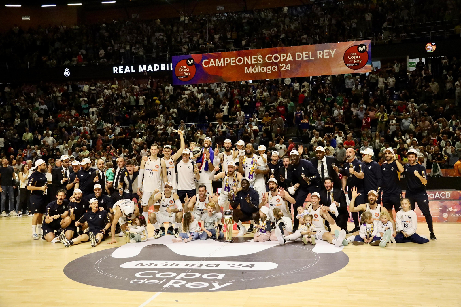 Así fue la celebración del Real Madrid al ganar la Copa del Rey