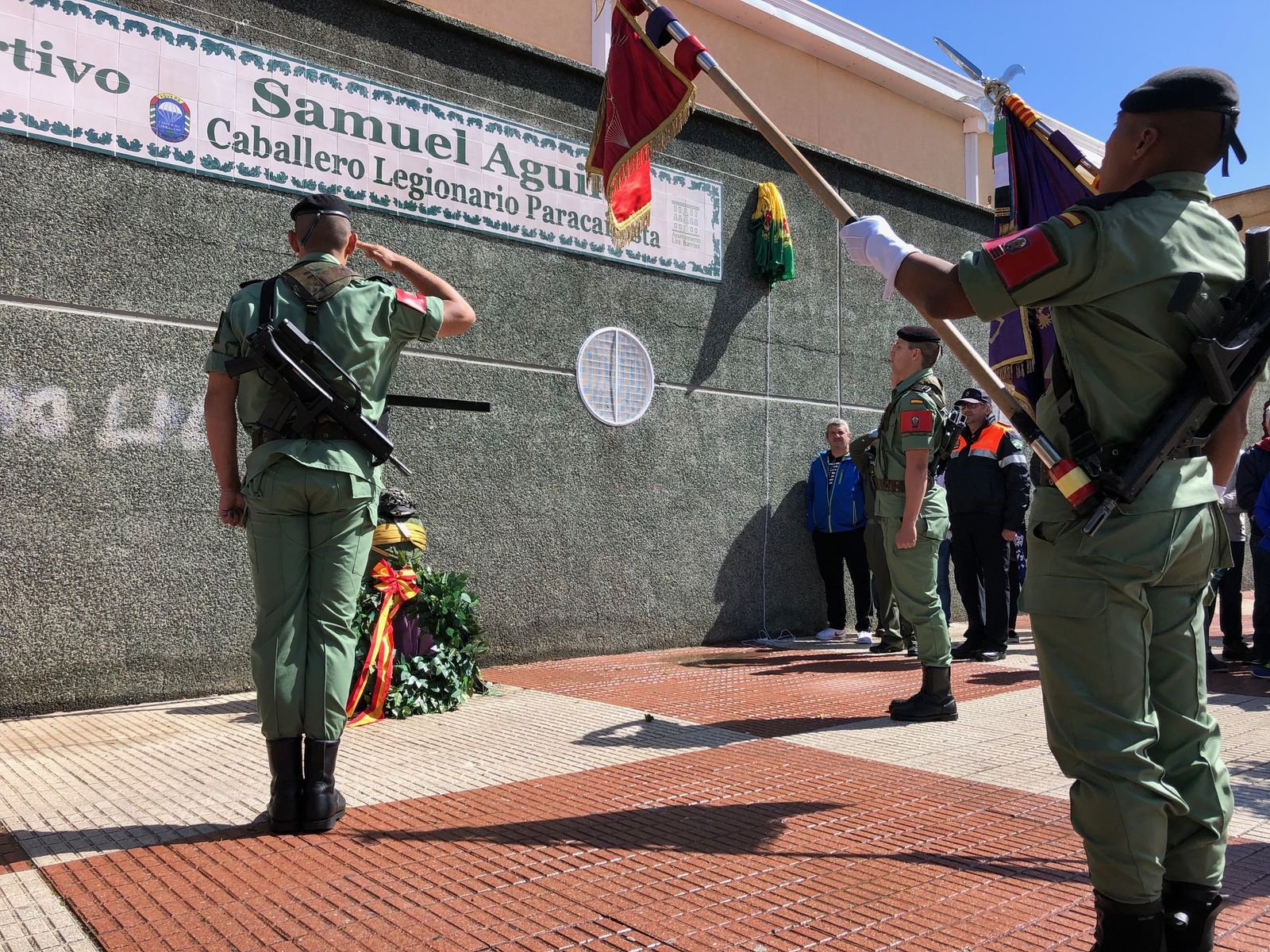 Homenaje a Samuel Aguilar en Los Barrios
