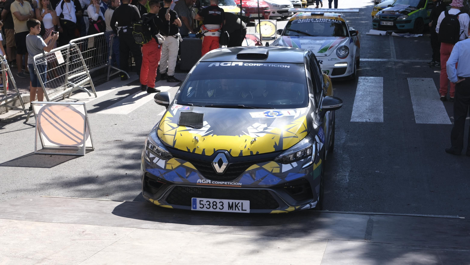 Imágenes de la salida del Rallye Costa de Almería