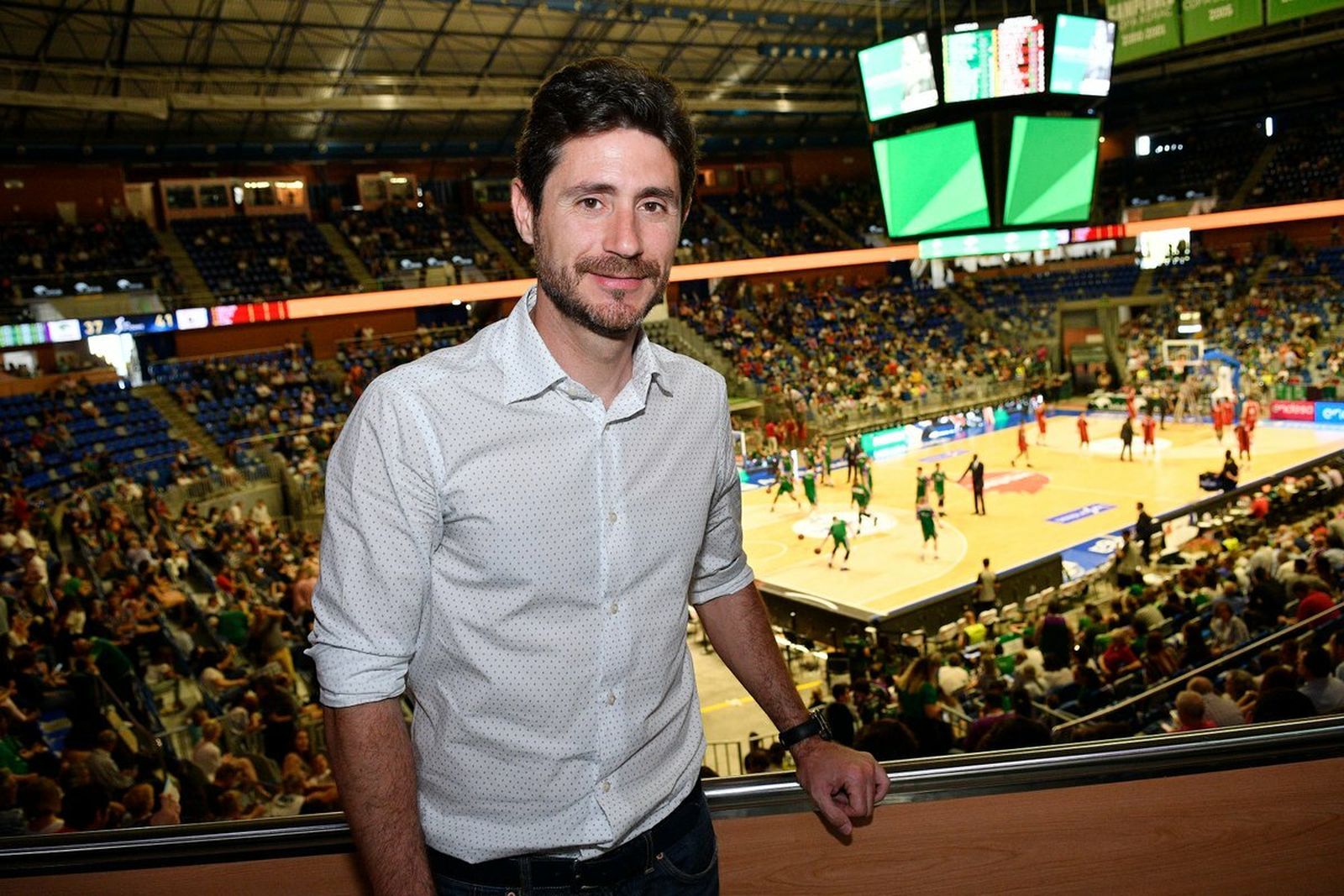 Víctor, presente en el Carpena.