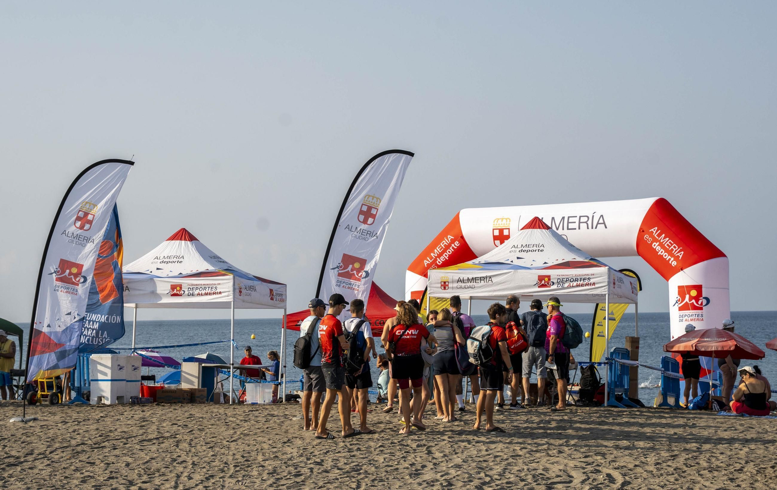 Travesía a nado Carlos Tejada de Almería