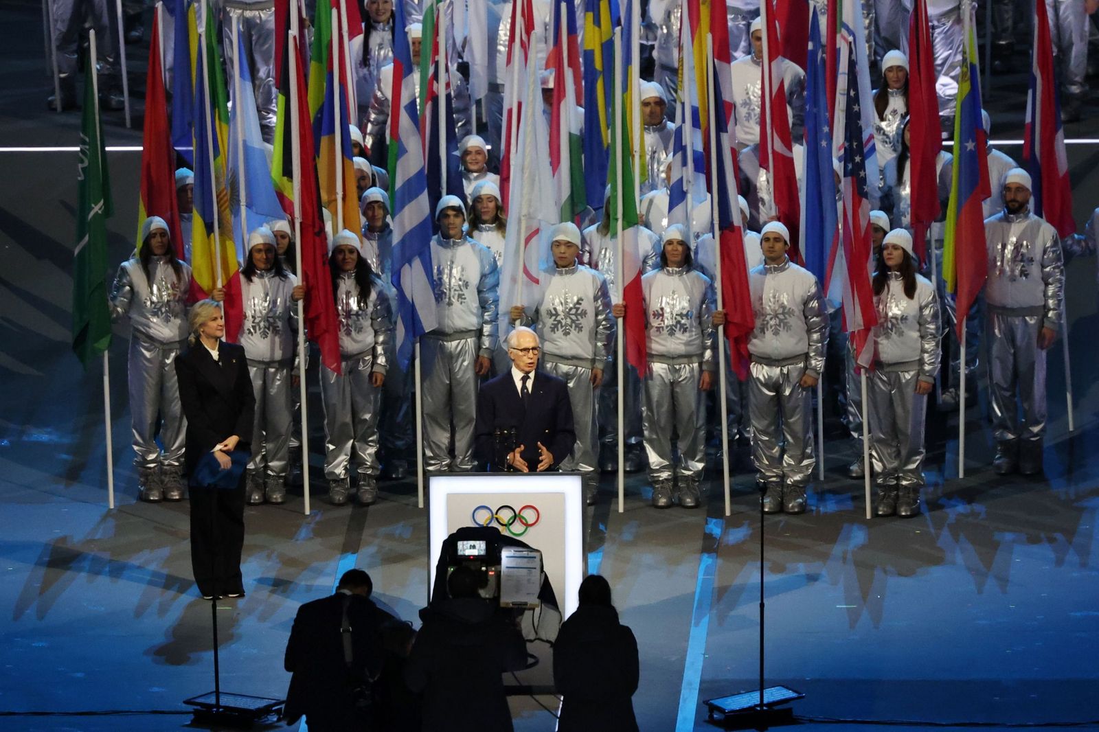 Las fotos de la inauguración de los Juegos Olímpicos de invierno de 2026