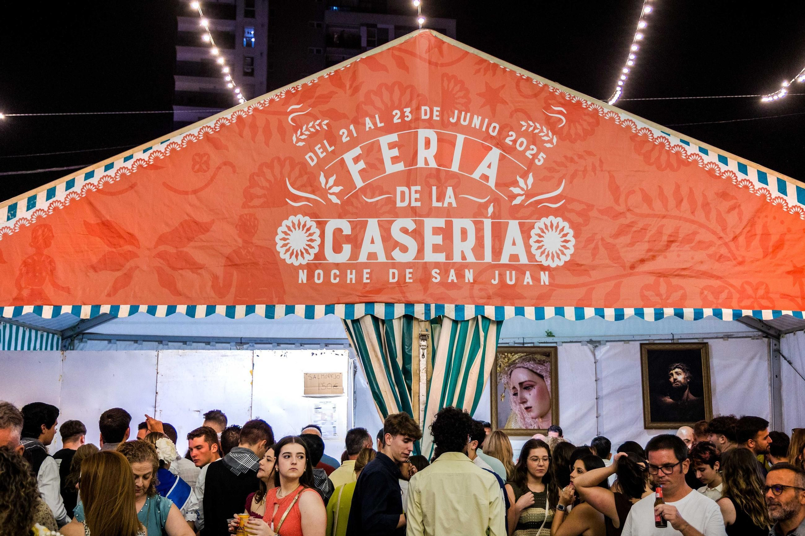 Noche de San Juan en La Casería: las imágenes