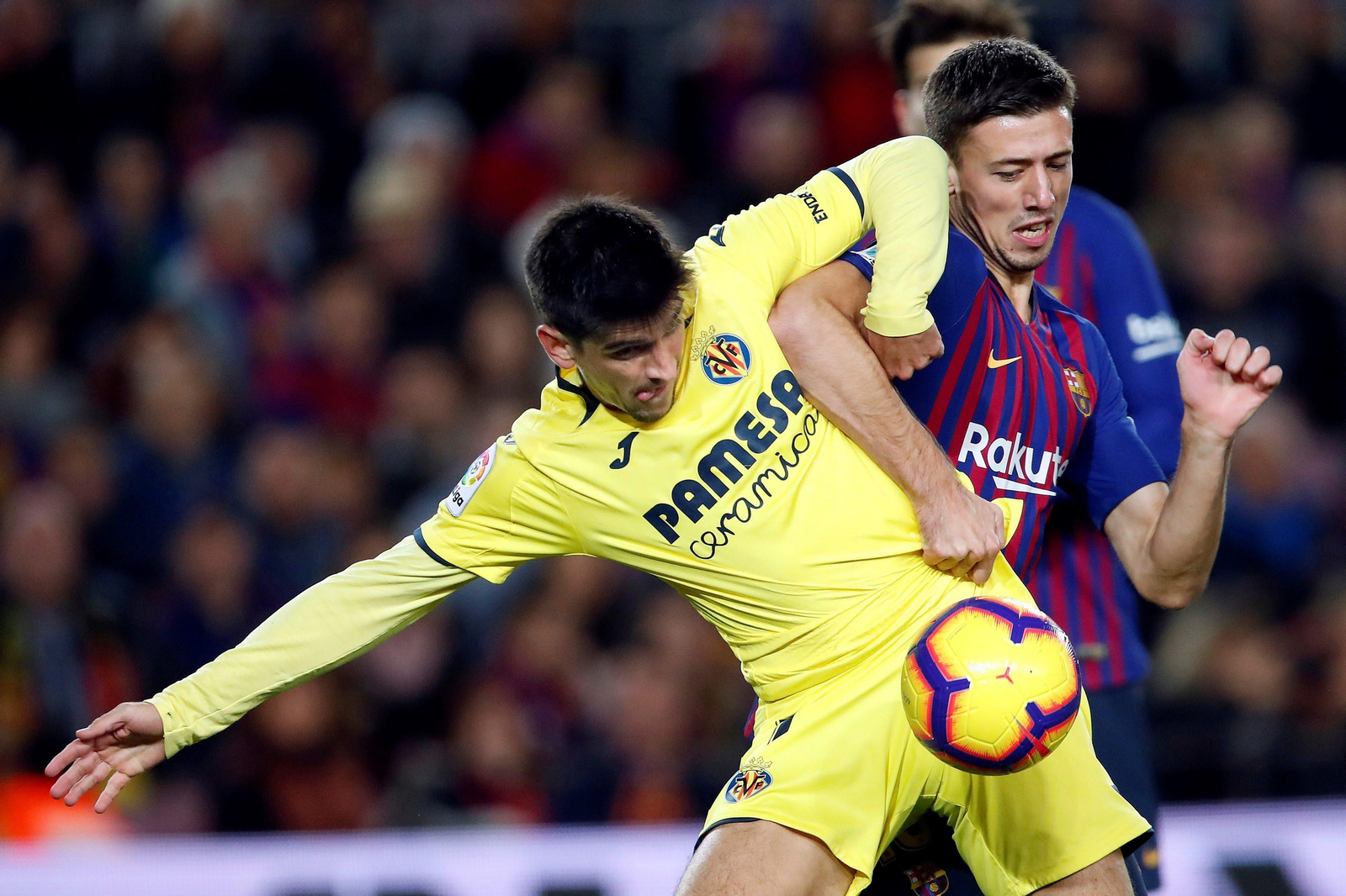 Las imágenes del Barcelona-Villarreal