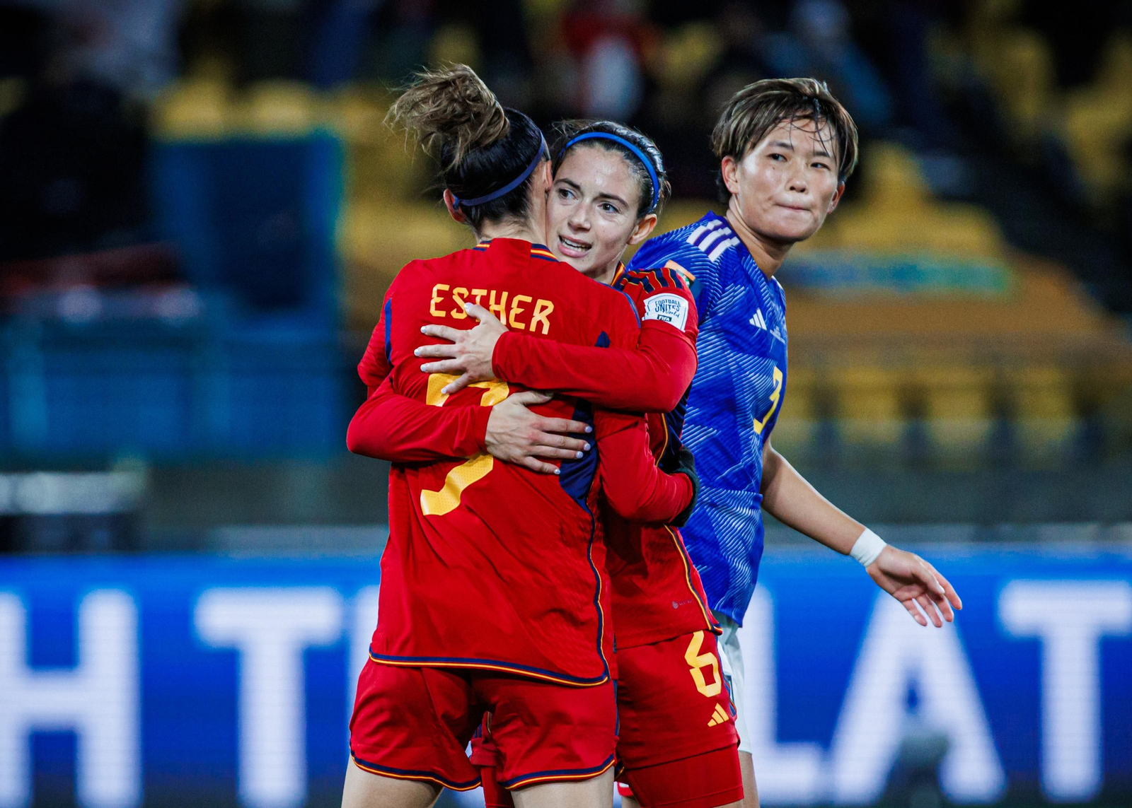 Las fotos de la goleada de Japón a España