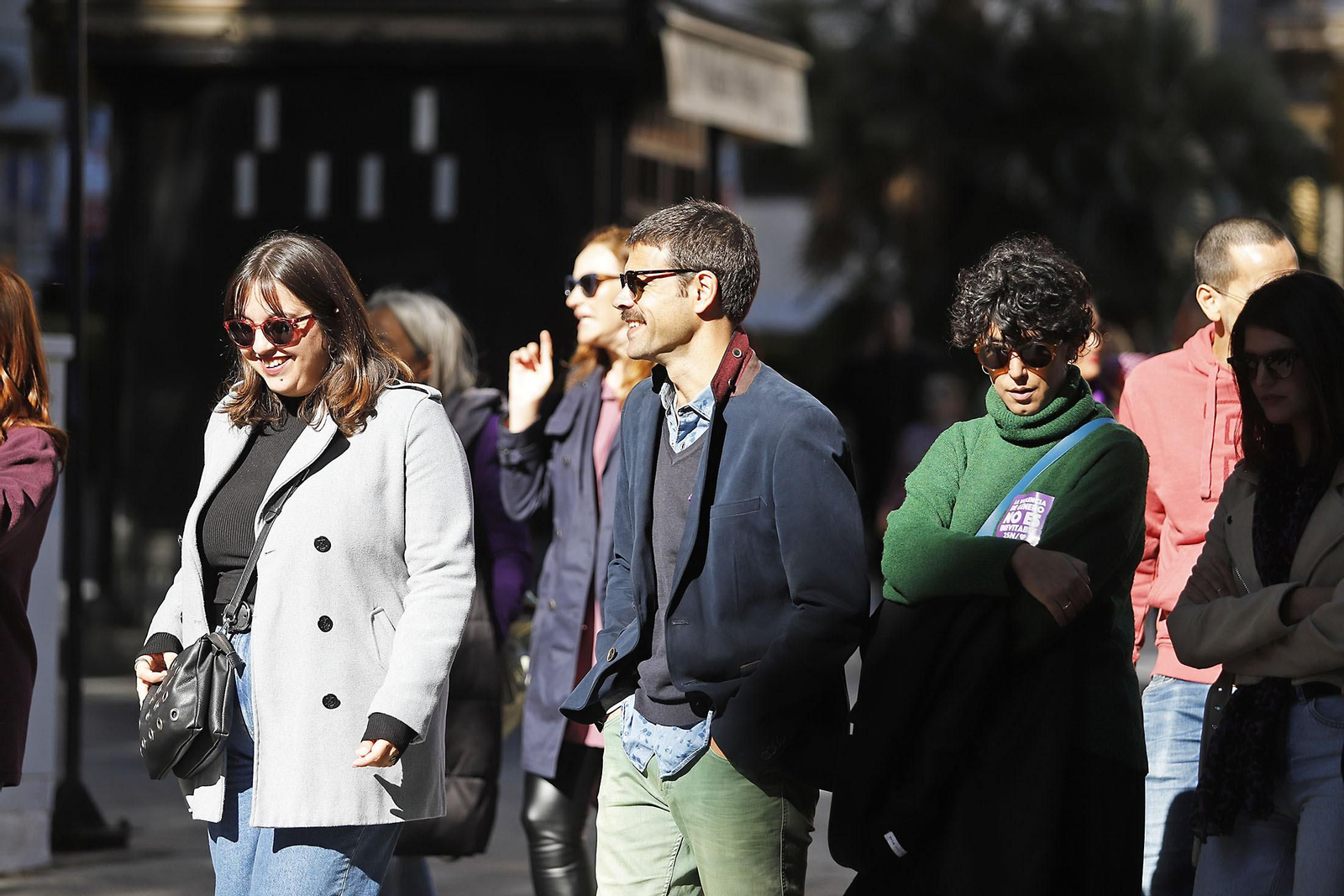 Imágenes de la manifestación del 25N contra la violencia hacia la mujer
