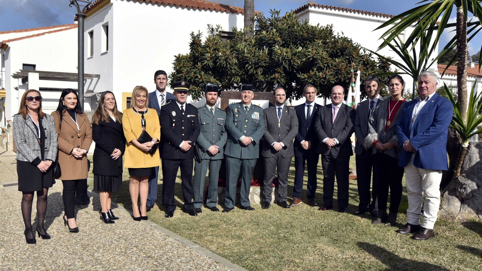 Las fotos del homenaje de Castellar a la Guardia Civil.